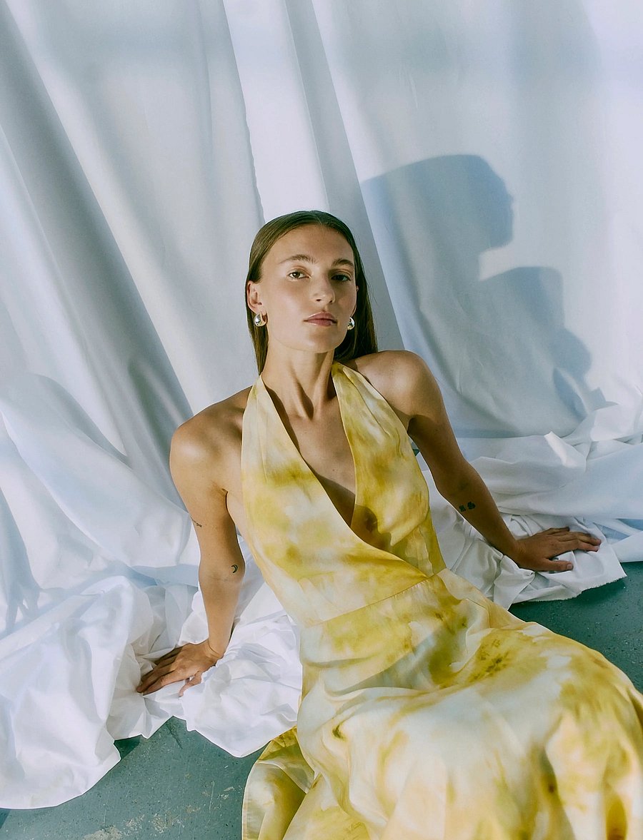 Copenhagen Muse - CMFIE-DRESS - sommarklänningar - jet stream w. mimosa - 4