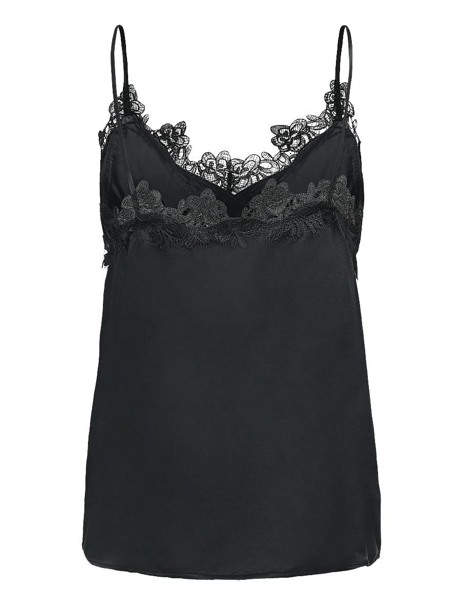 Copenhagen Muse - CMSILIA-TOP - Ärmlösa blusar - black - 1