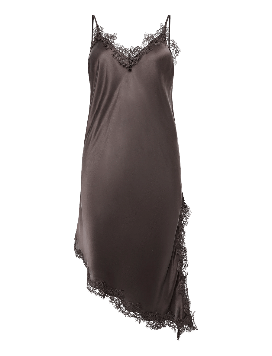 Copenhagen Muse - CMSILIA-DRESS - vabalt langevad slip-kleidid - mulch - 0