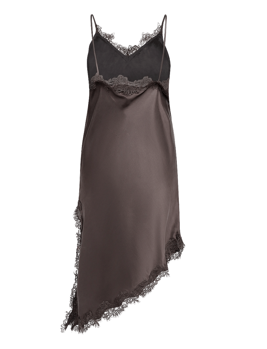 Copenhagen Muse - CMSILIA-DRESS - vabalt langevad slip-kleidid - mulch - 1