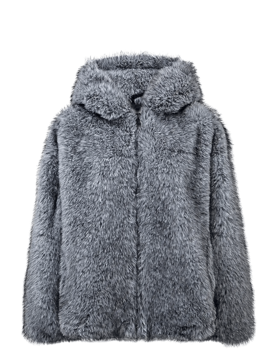 Copenhagen Muse - CMFLUFFY-JACKET - december sky melange - 0