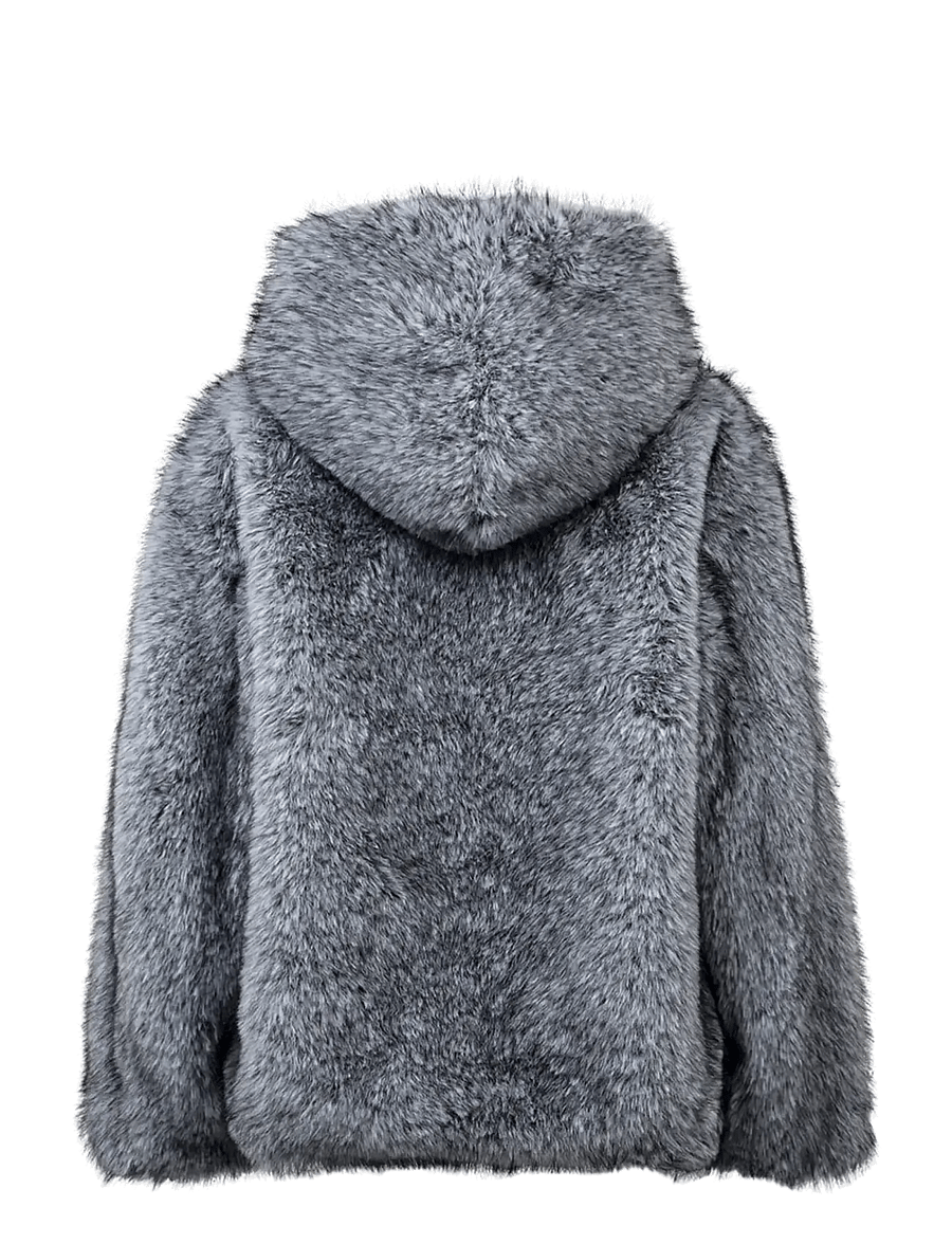 Copenhagen Muse - CMFLUFFY-JACKET - december sky melange - 1