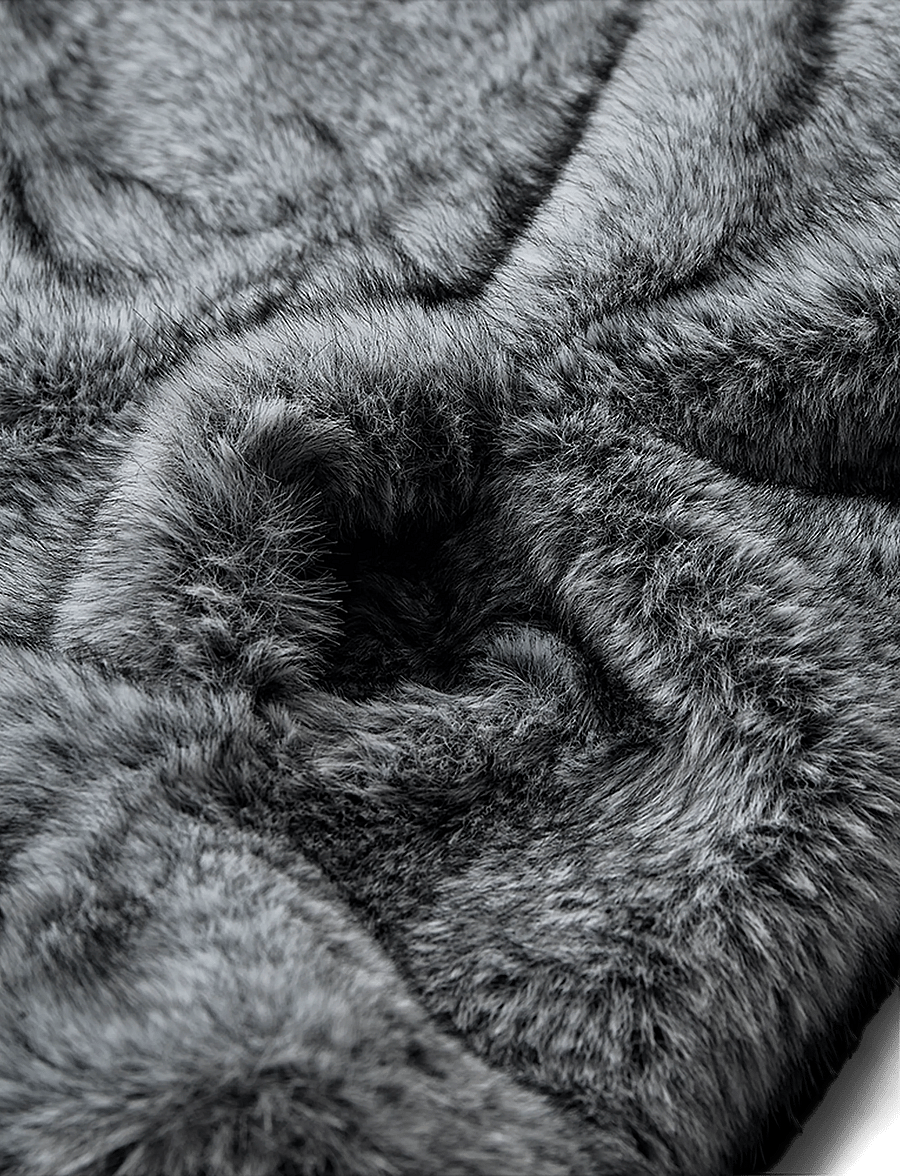 Copenhagen Muse - CMFLUFFY-JACKET - december sky melange - 2