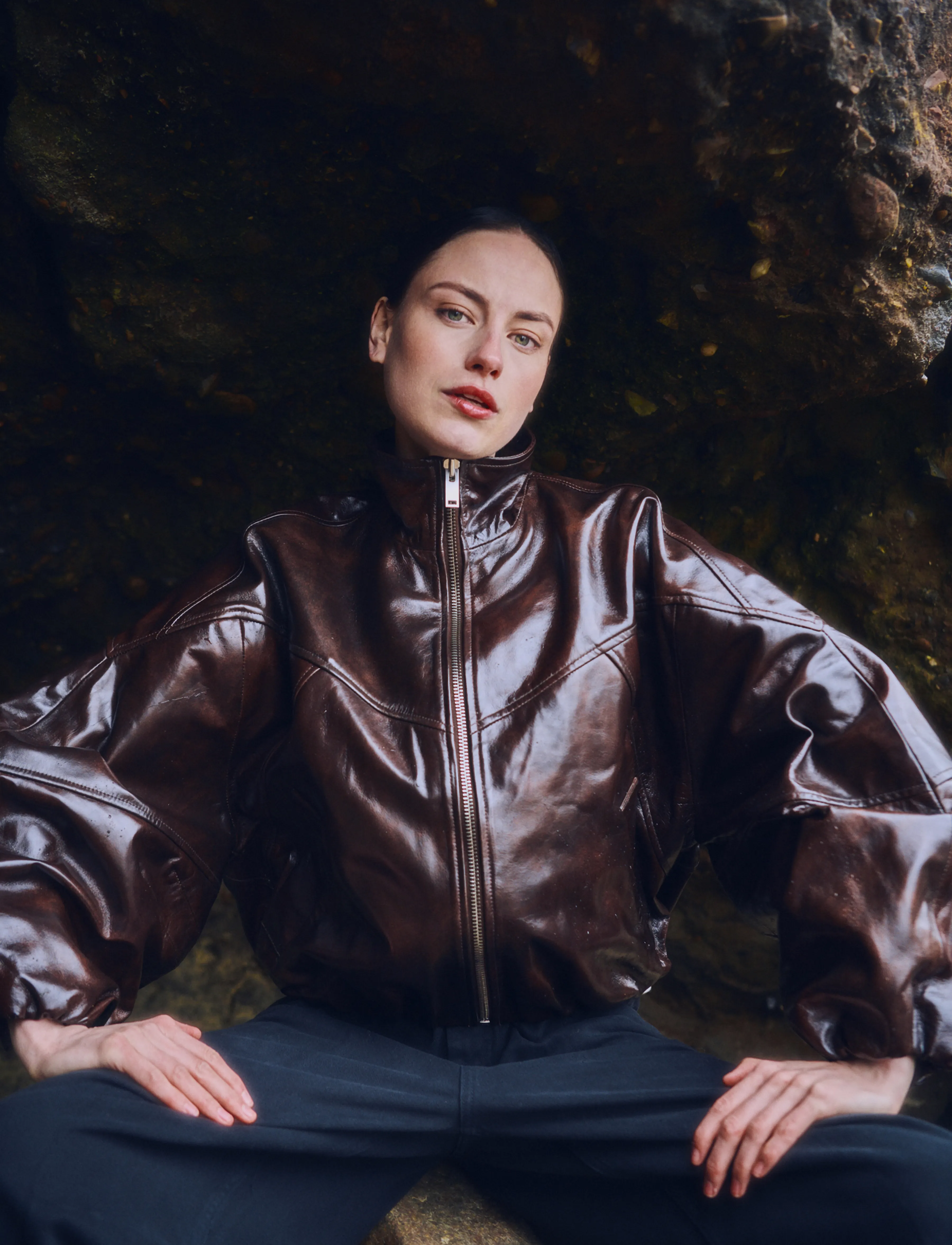 Copenhagen Muse CMKRISTA-JACKET - Inspiration - MULCH / brown