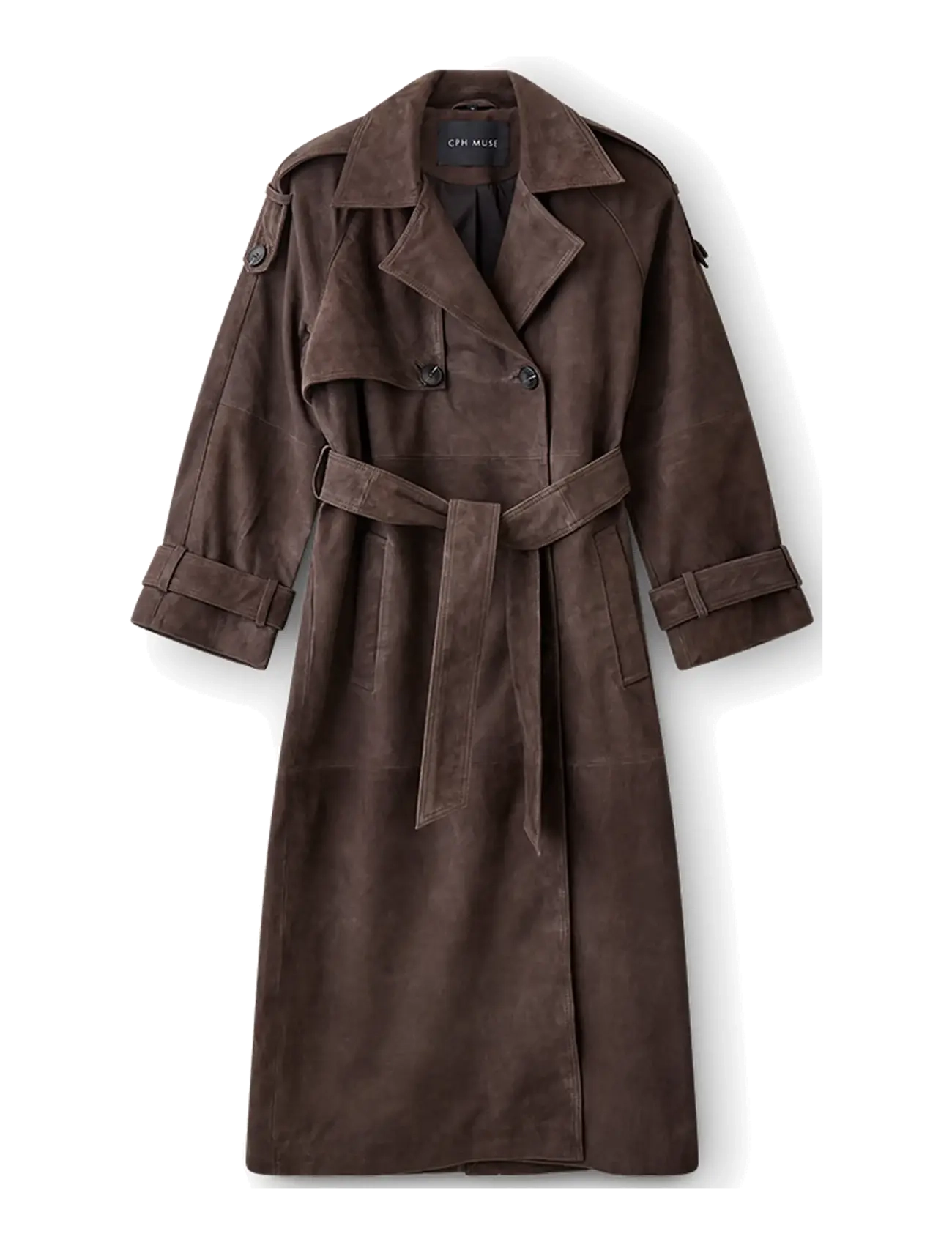 Copenhagen Muse - CMSKILAR-COAT - trenchcoats - mulch - 1