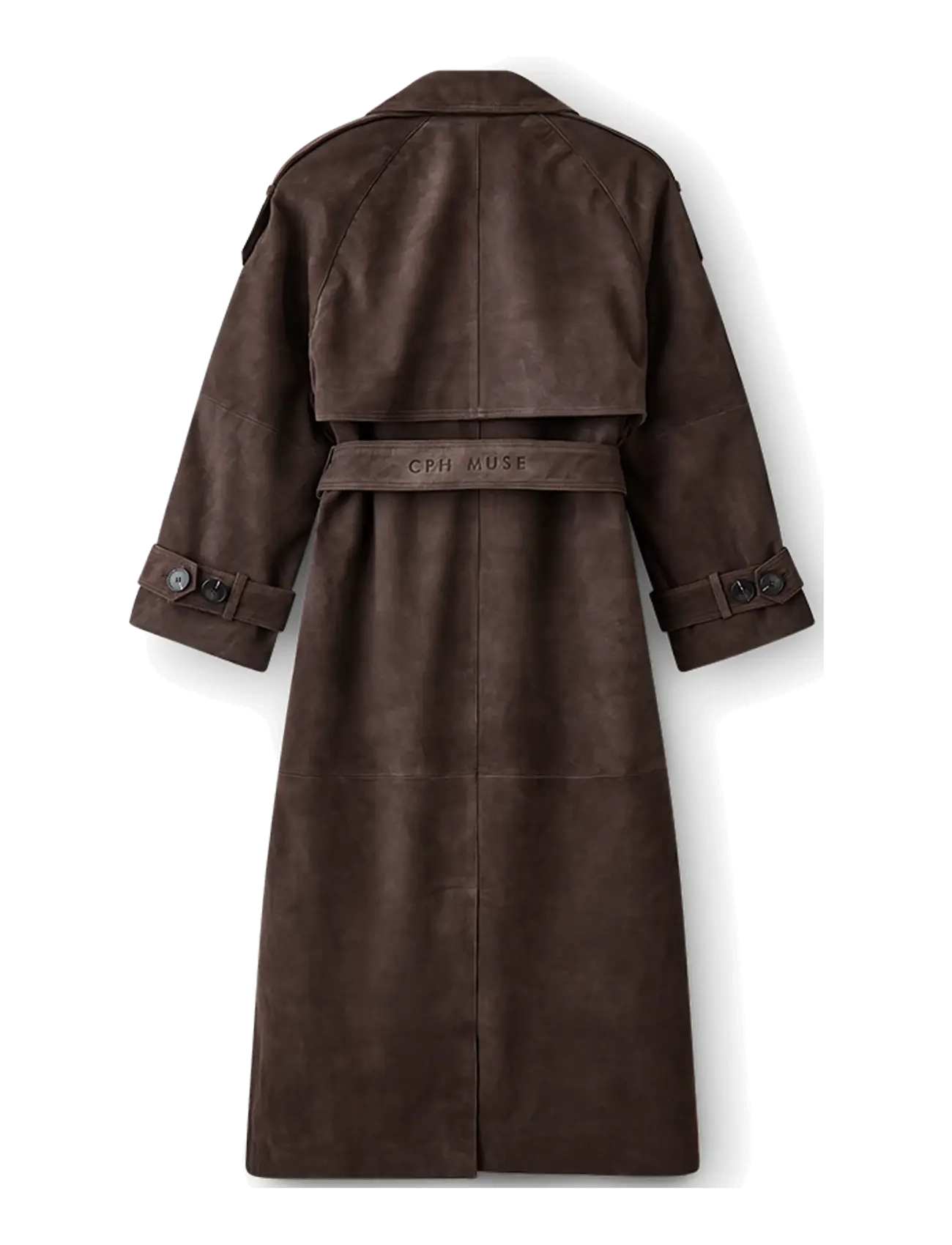 Copenhagen Muse - CMSKILAR-COAT - trenchcoats - mulch - 2