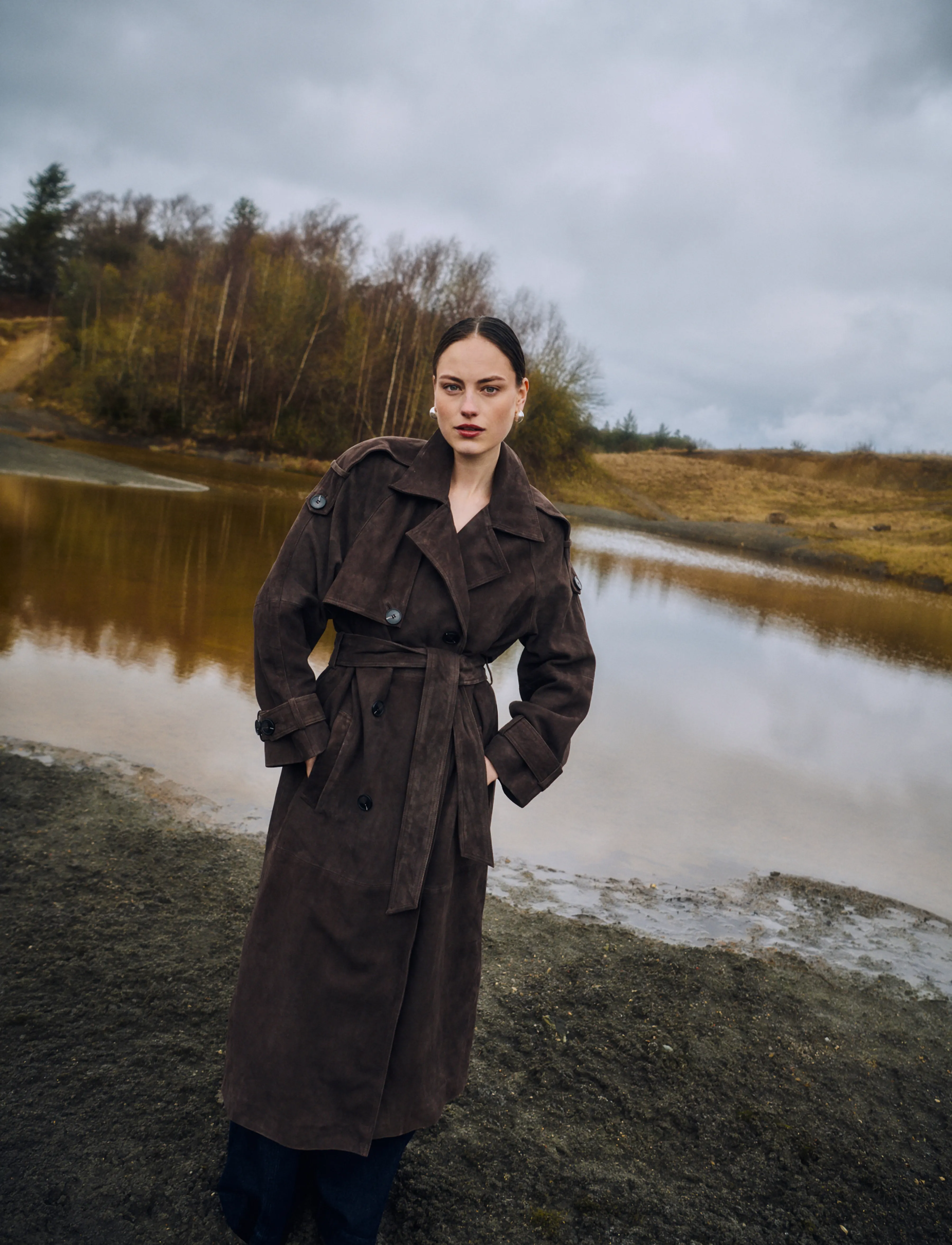 Copenhagen Muse CMSKILAR-COAT - Modetrender - MULCH / brown