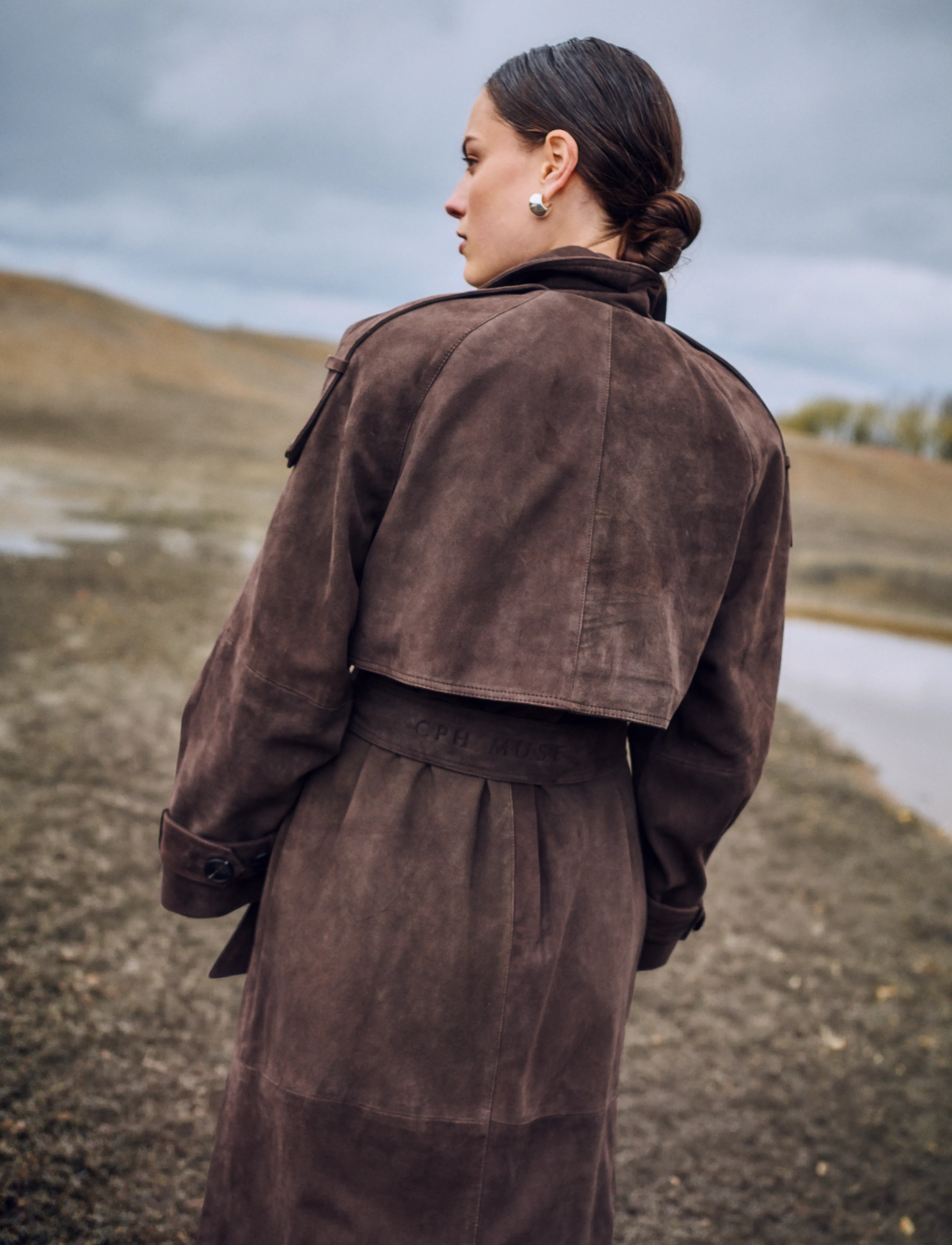 Copenhagen Muse - CMSKILAR-COAT - trenchcoats - mulch - 4