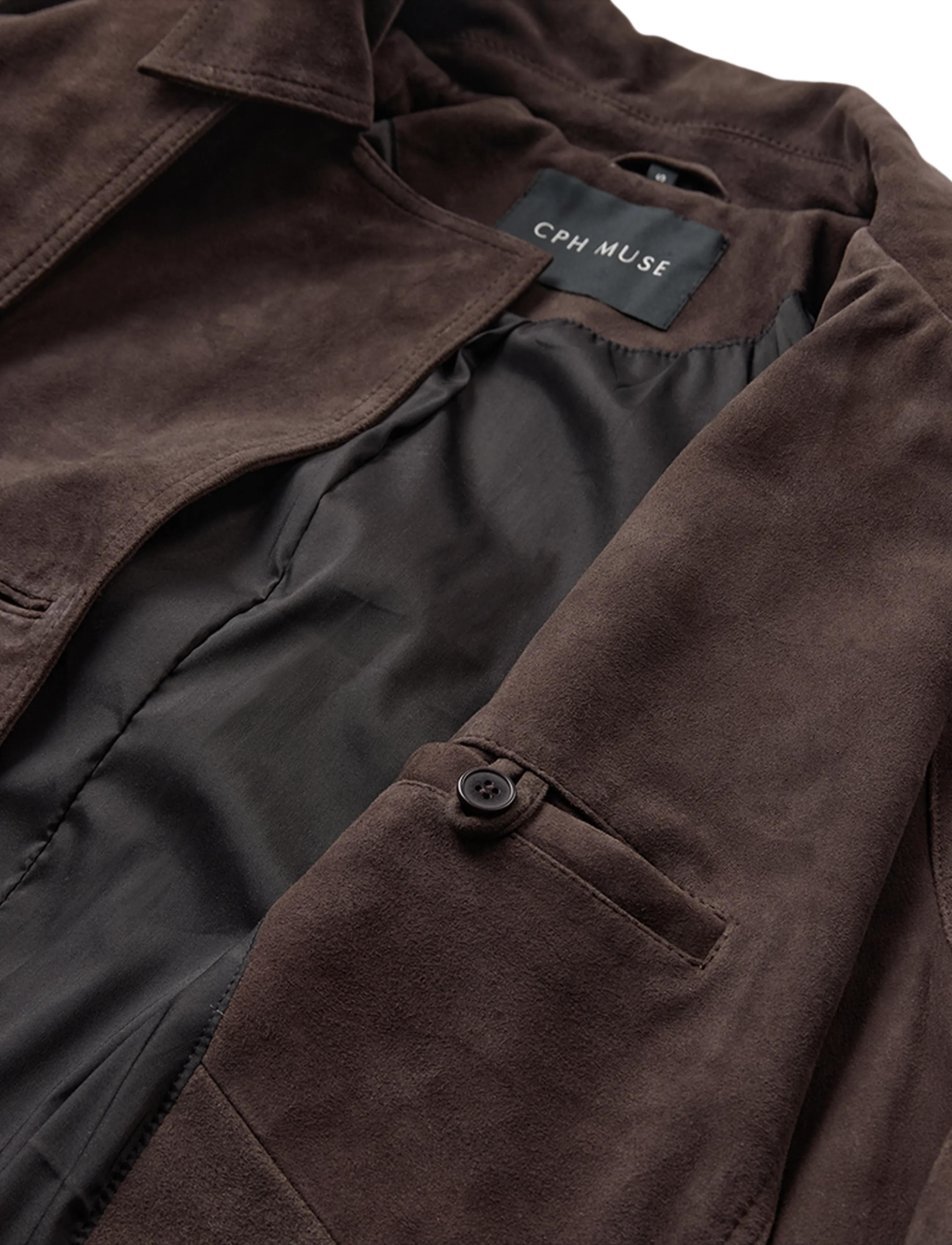 Copenhagen Muse - CMSKILAR-COAT - trenchcoats - mulch - 5