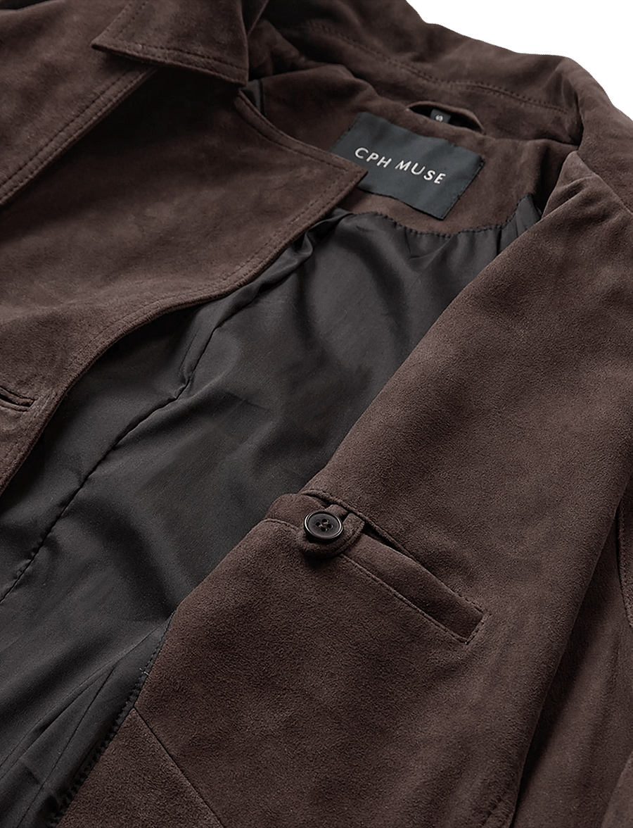 Copenhagen Muse - CMSKILAR-COAT - trenchcoats - mulch - 5