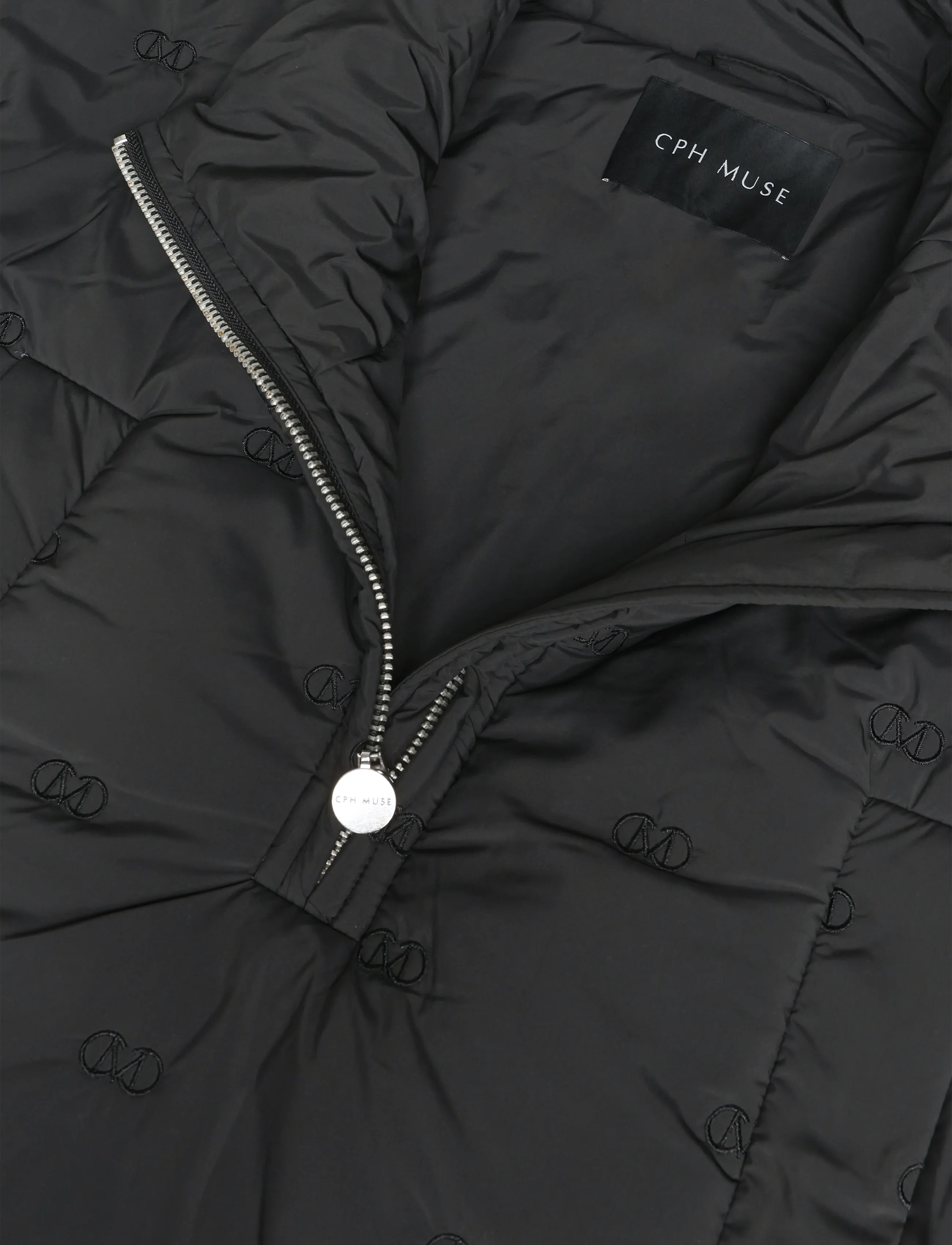 Copenhagen Muse - CMNETTI-CAPE - winterjacken - black - 2