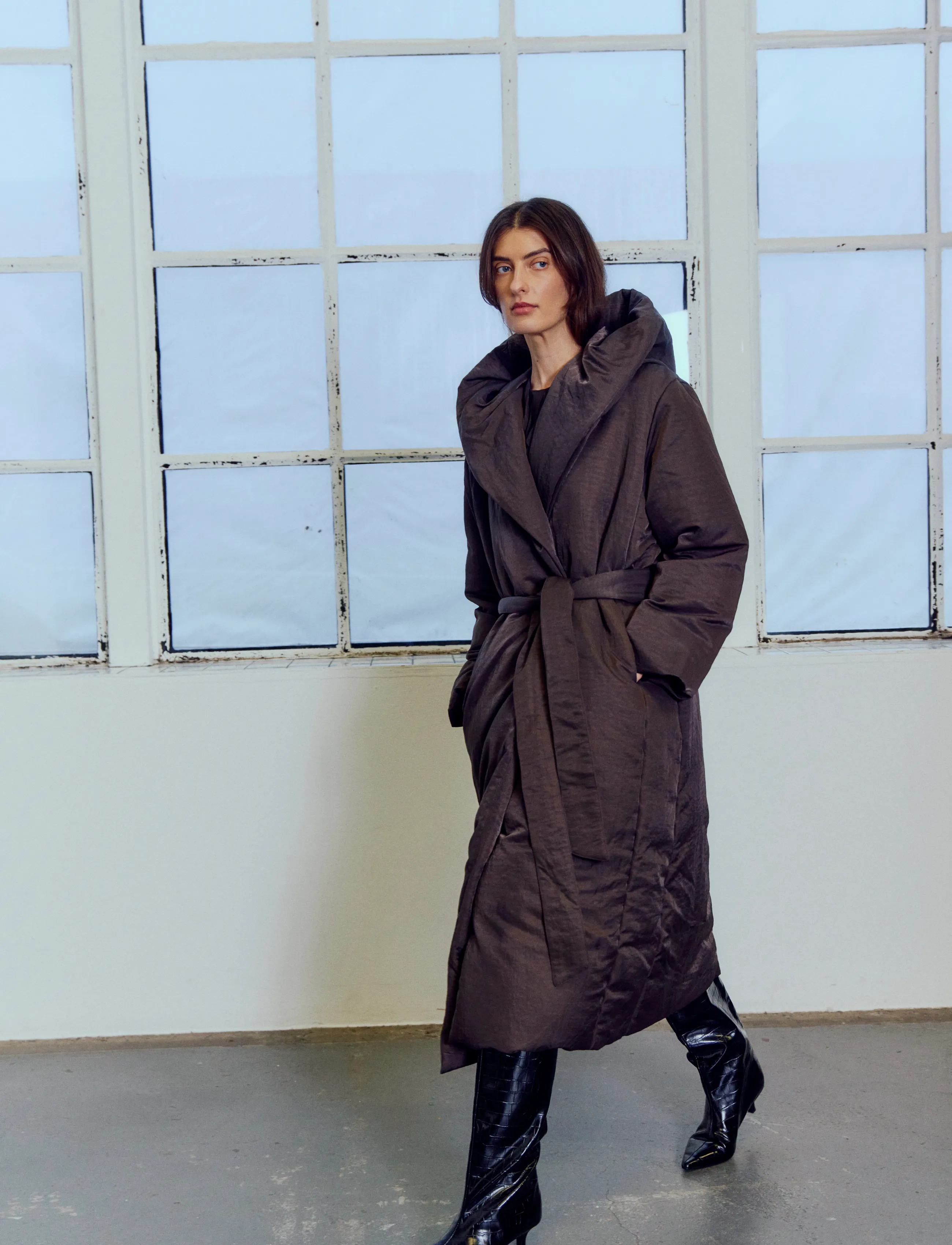 Copenhagen Muse CMFICCO-COAT - Kleidung - MULCH / brown
