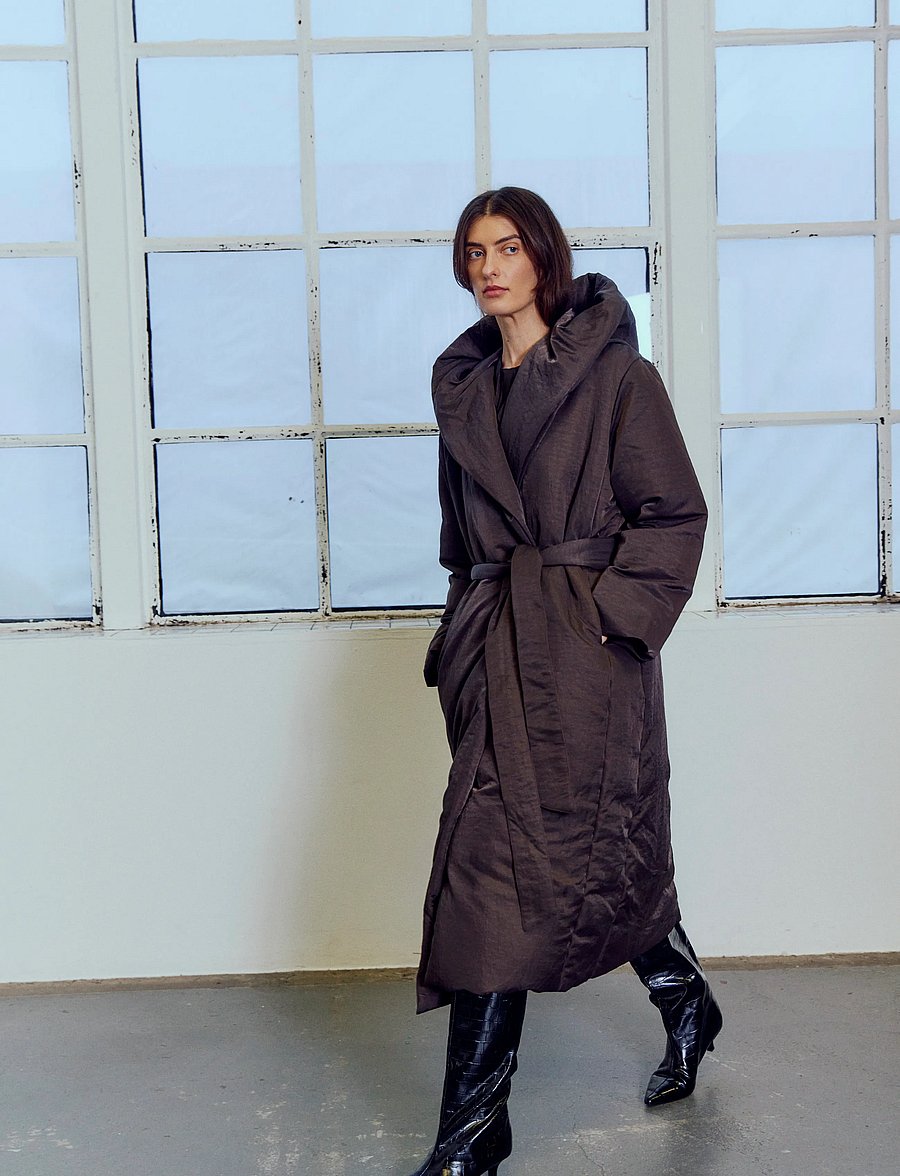 Copenhagen Muse - CMFICCO-COAT - mulch - 0
