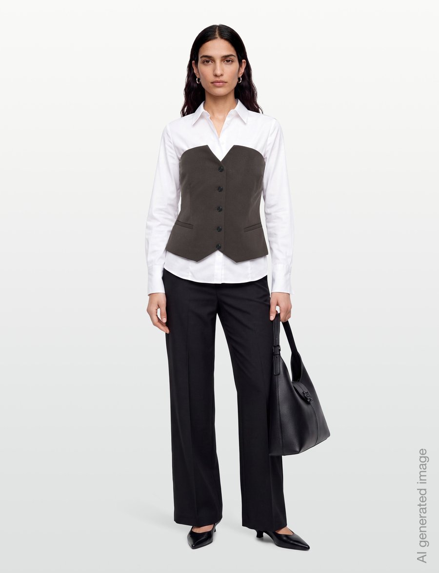Copenhagen Muse - CMTAILOR-CORSAGE - veste - mulch - 0