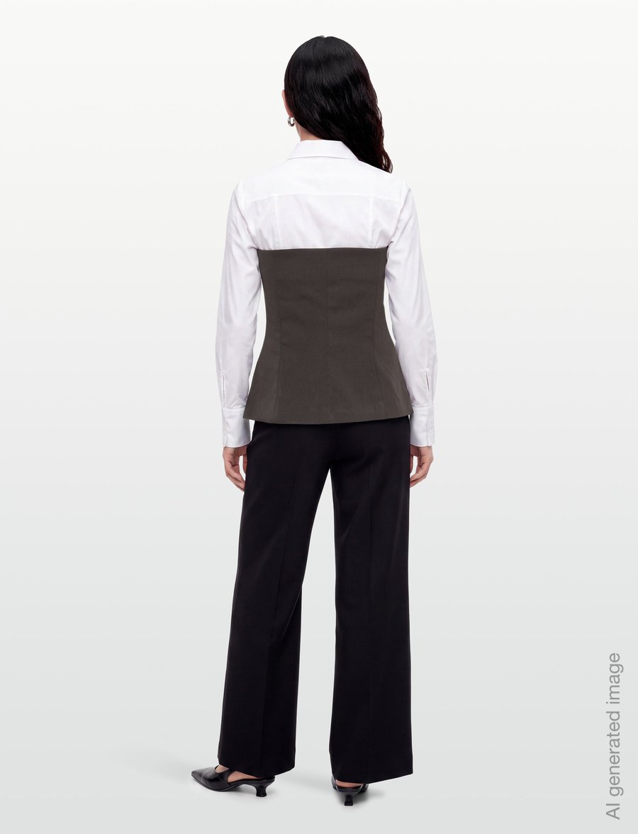 Copenhagen Muse - CMTAILOR-CORSAGE - veste - mulch - 4