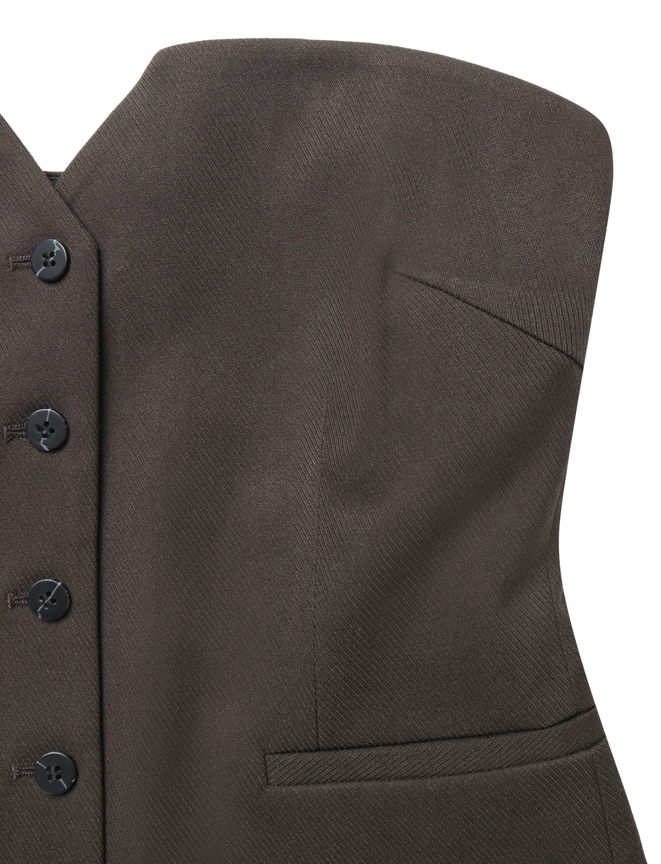 Copenhagen Muse - CMTAILOR-CORSAGE - mulch - 3