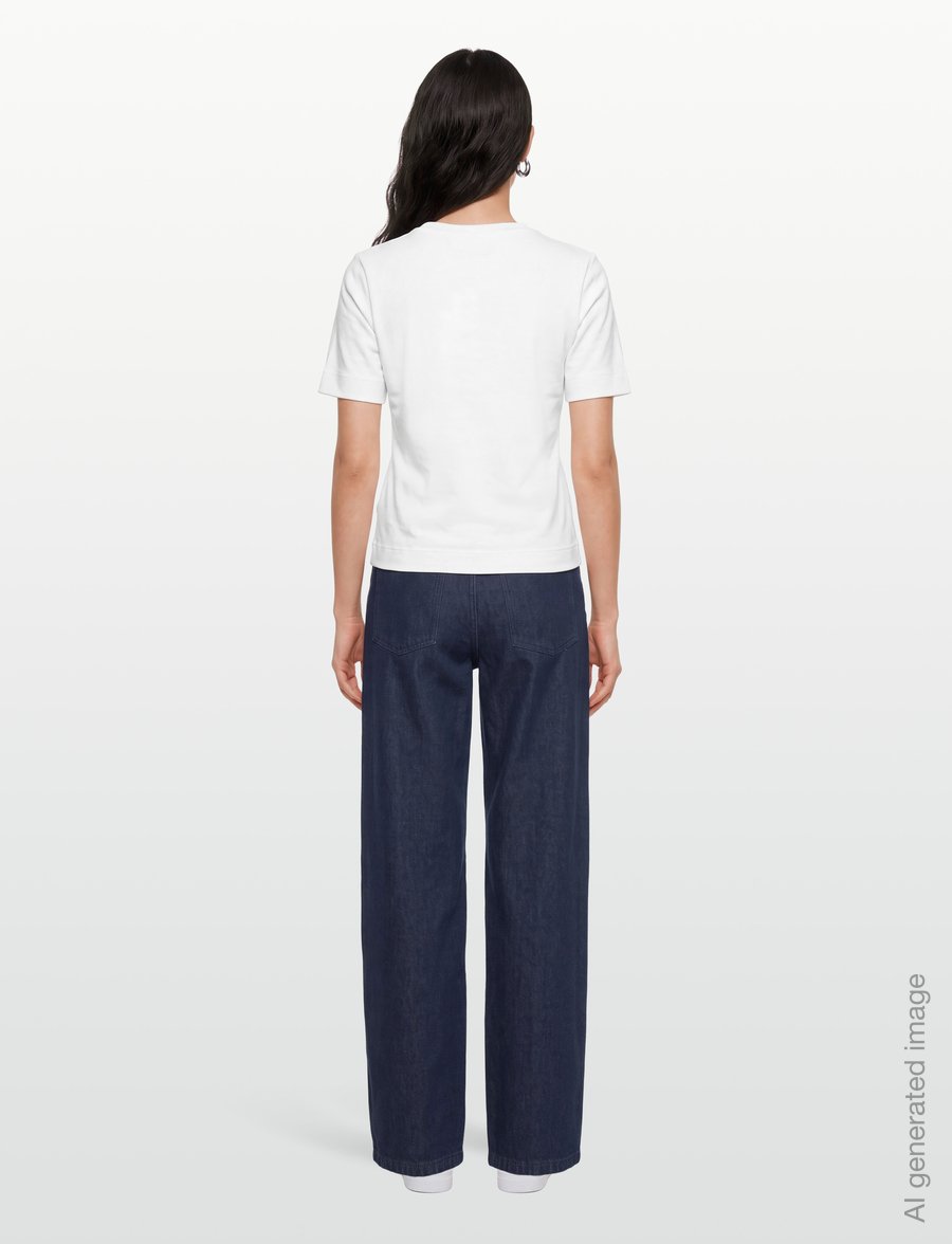 Copenhagen Muse - CMMUSE-TEE - t-shirts - jet stream - 4