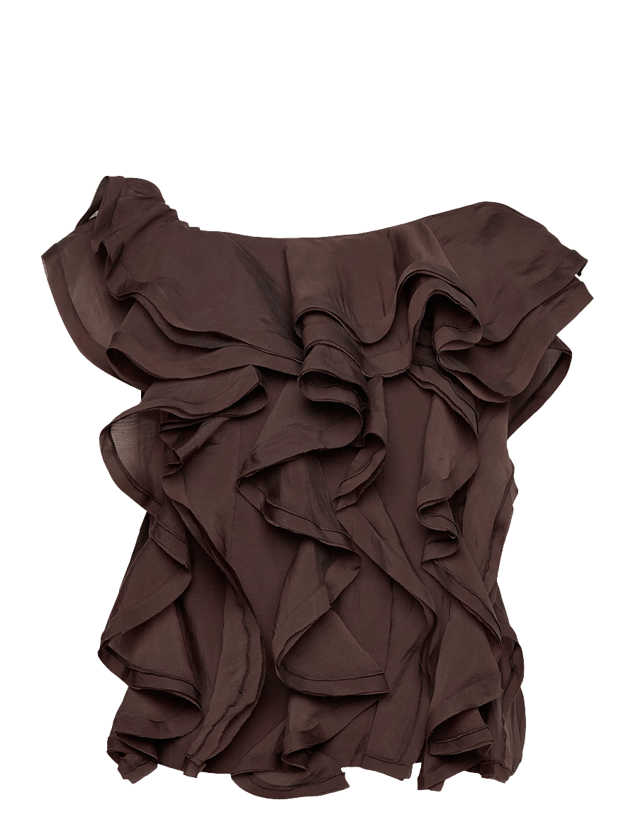 Copenhagen Muse - CMTILLY-BLOUSE - Ærmeløse bluser - mulch - 0