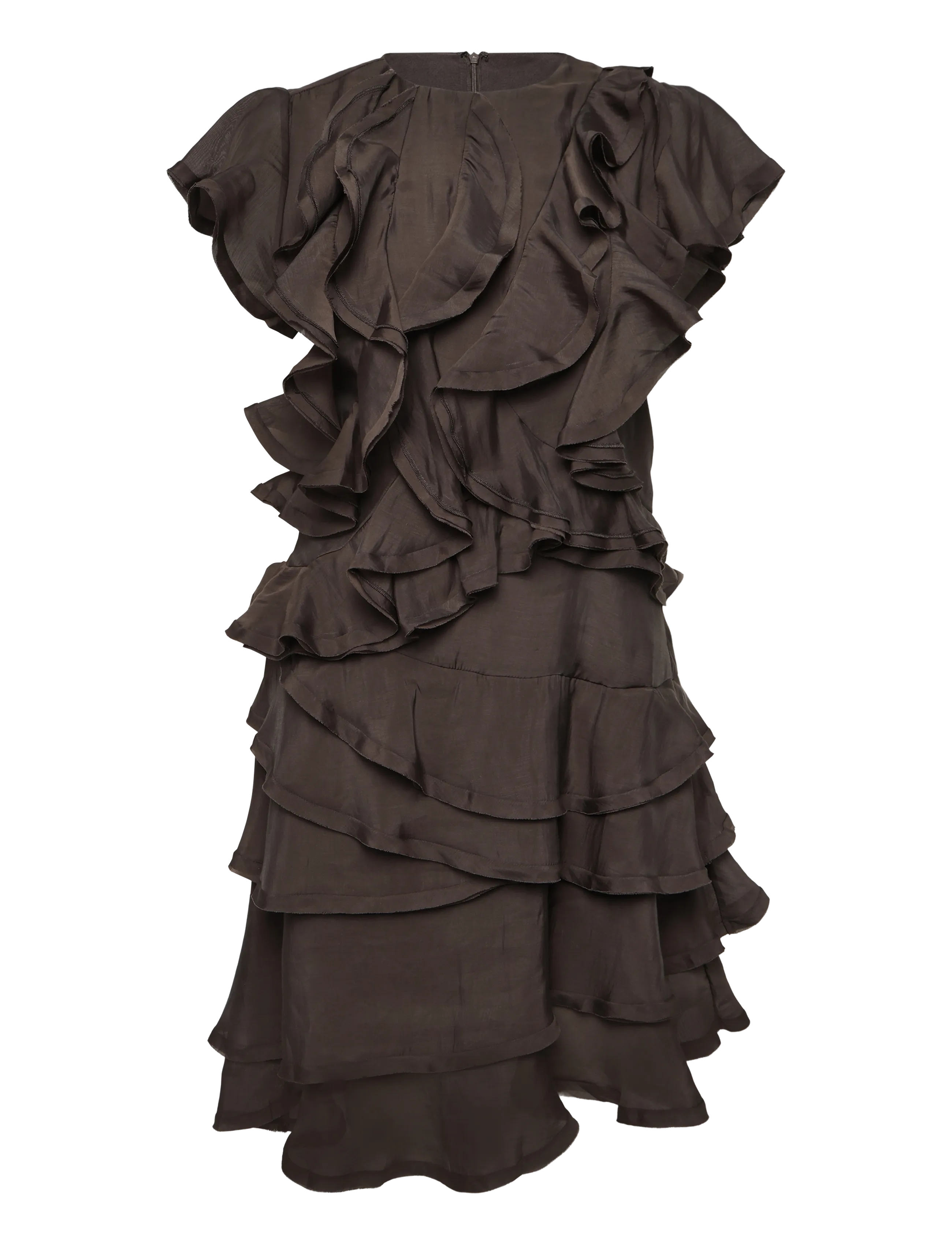 Copenhagen Muse - CMTILLY-DRESS - midikleidid - mulch - 1