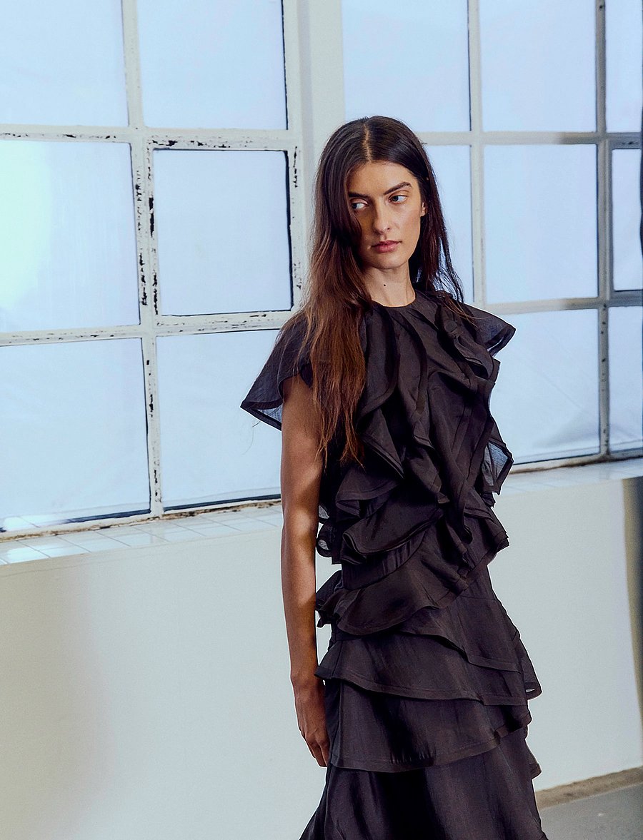 Copenhagen Muse - CMTILLY-DRESS - midikleidid - mulch - 3