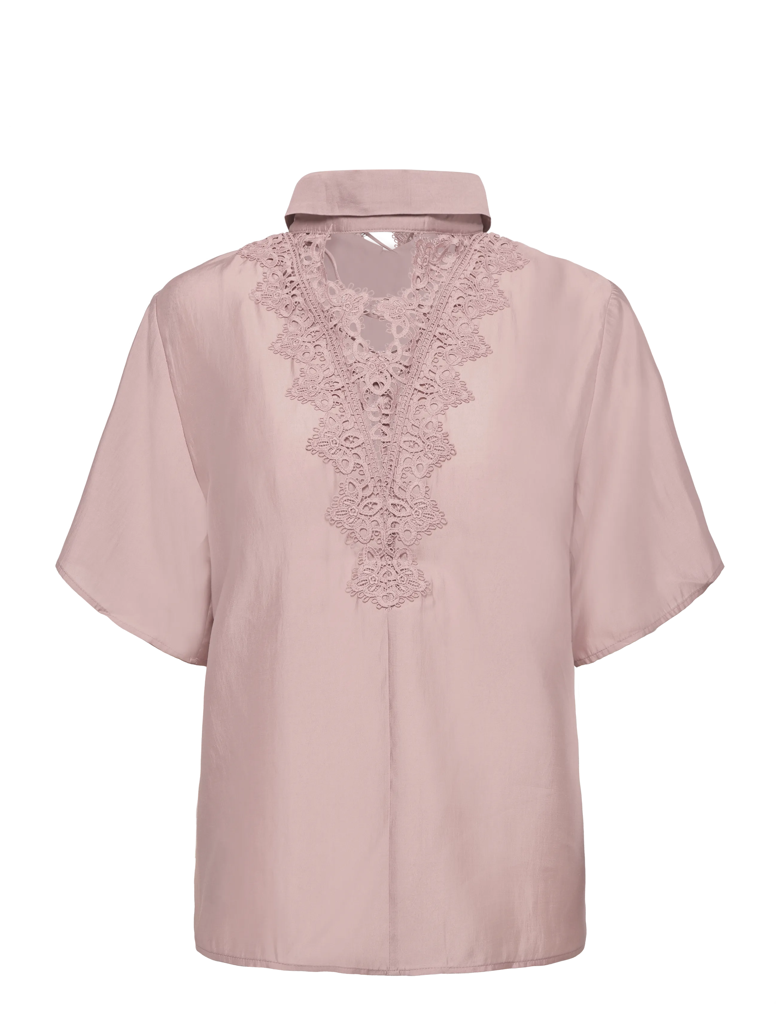 Copenhagen Muse - CMMOLLY-SHIRT - kurzärmlige hemden - woodrose - 1