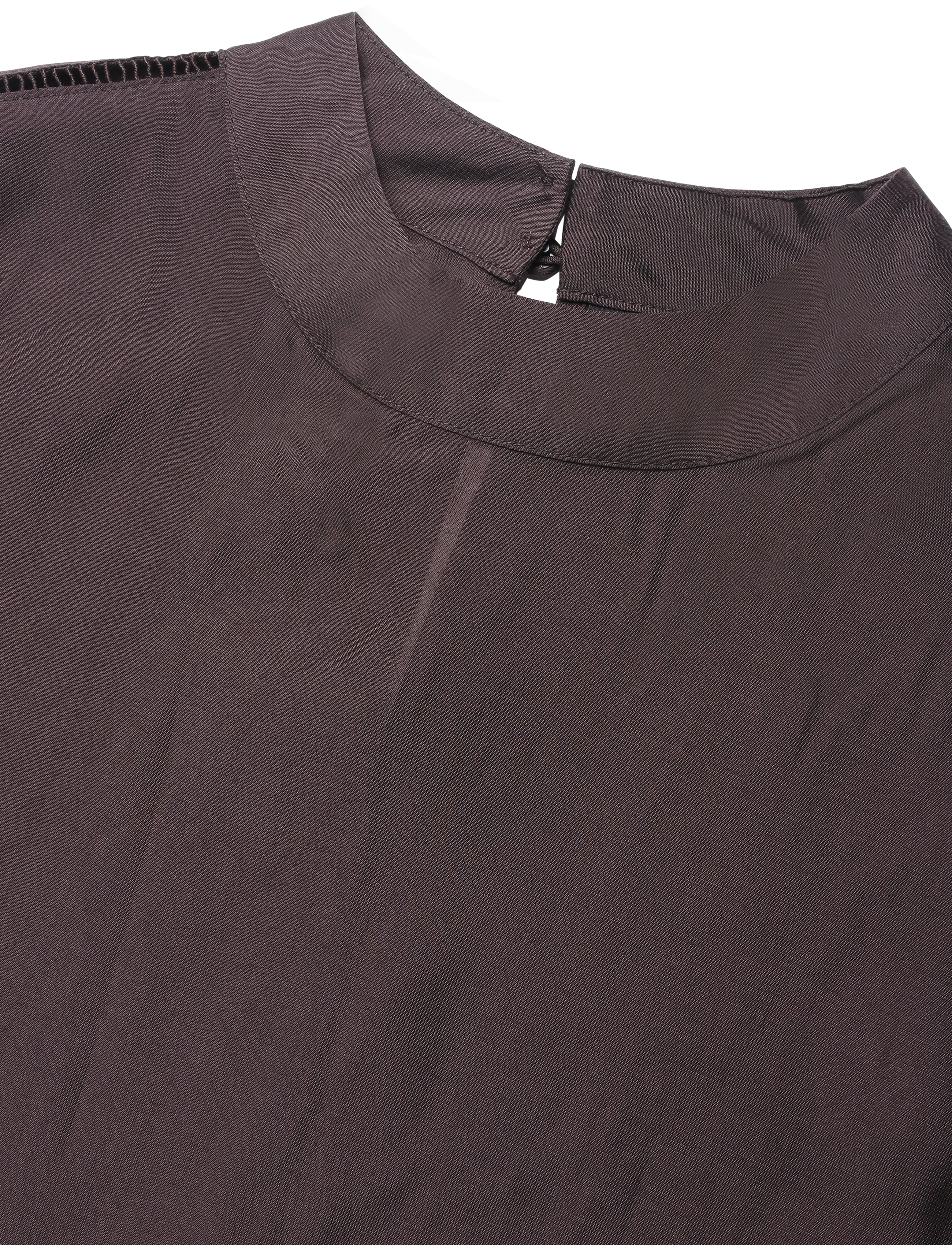 Copenhagen Muse - CMMOLLY-BLOUSE - långärmade blusar - mulch - 5