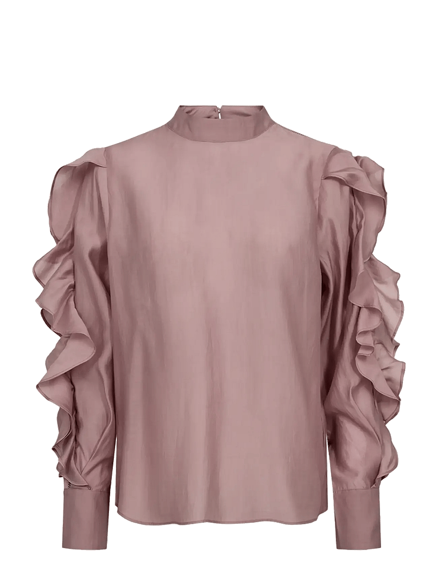 Copenhagen Muse - CMMOLLY-BLOUSE - långärmade blusar - woodrose - 0