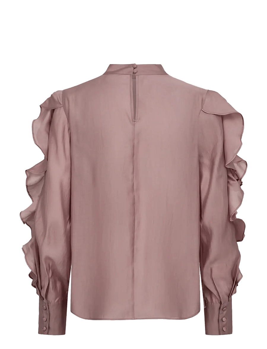 Copenhagen Muse - CMMOLLY-BLOUSE - långärmade blusar - woodrose - 1