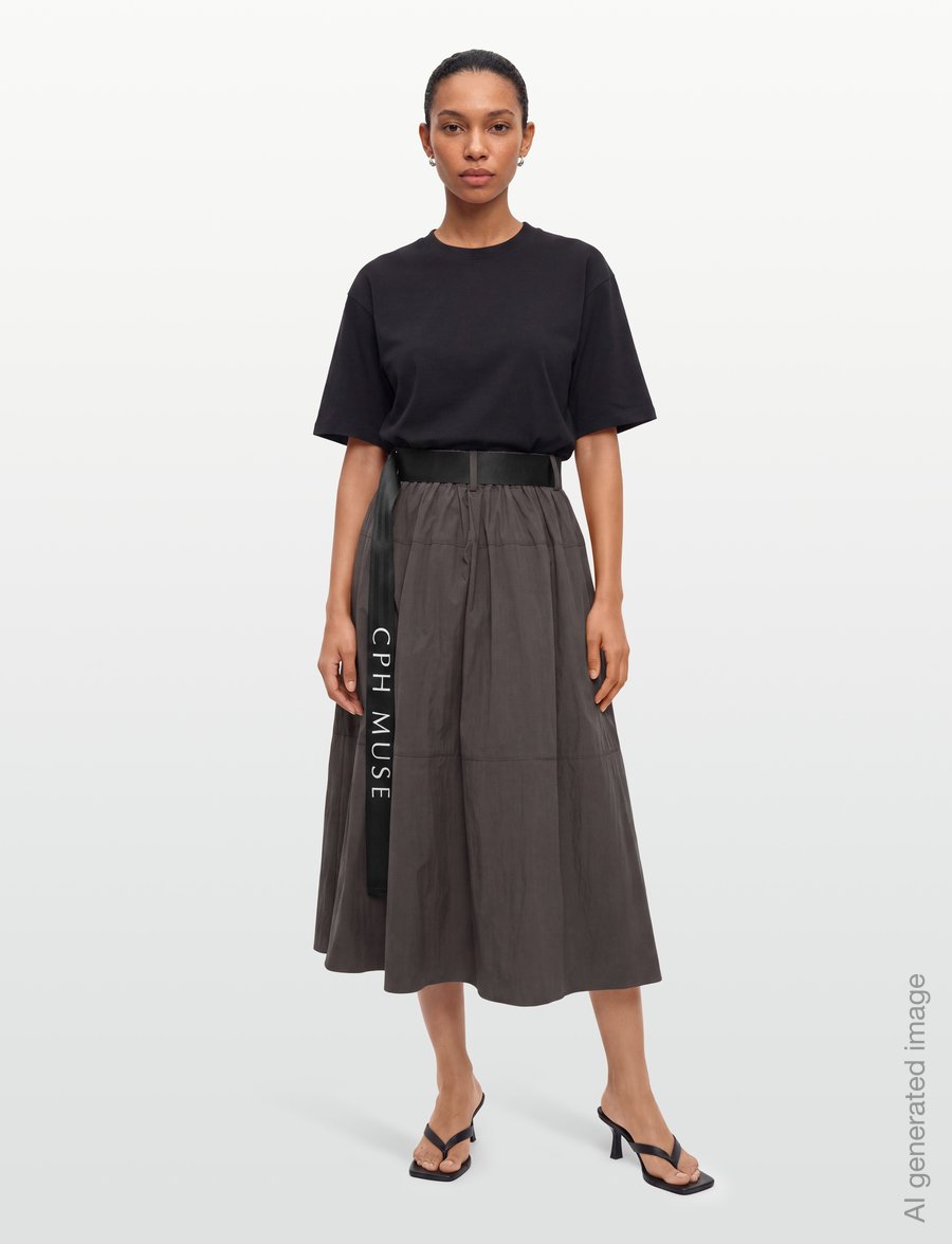 Copenhagen Muse - CMKENDY-SKIRT - mulch - 0