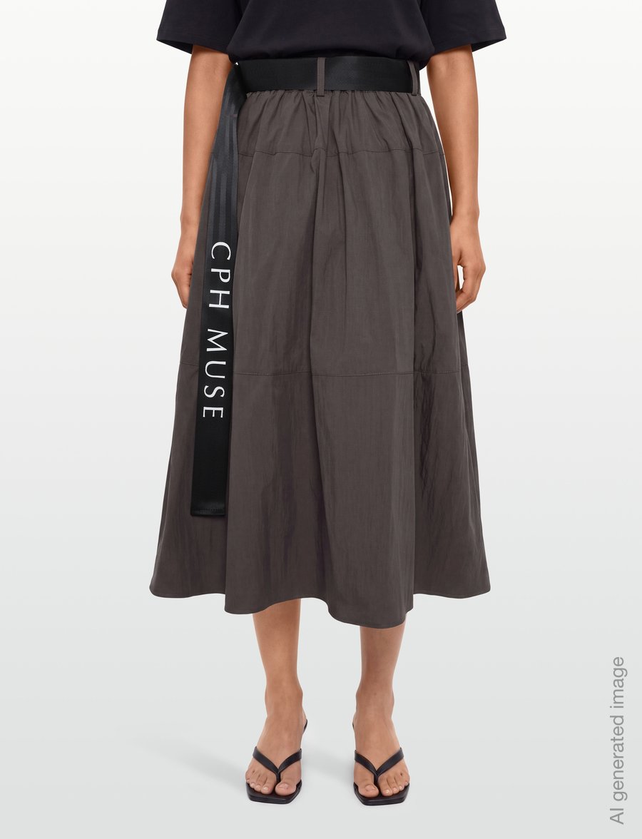 Copenhagen Muse - CMKENDY-SKIRT - mulch - 3