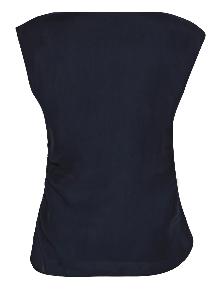 Copenhagen Muse - CMMOLLY-BLOUSE - Ärmlösa blusar - total eclipse - 1