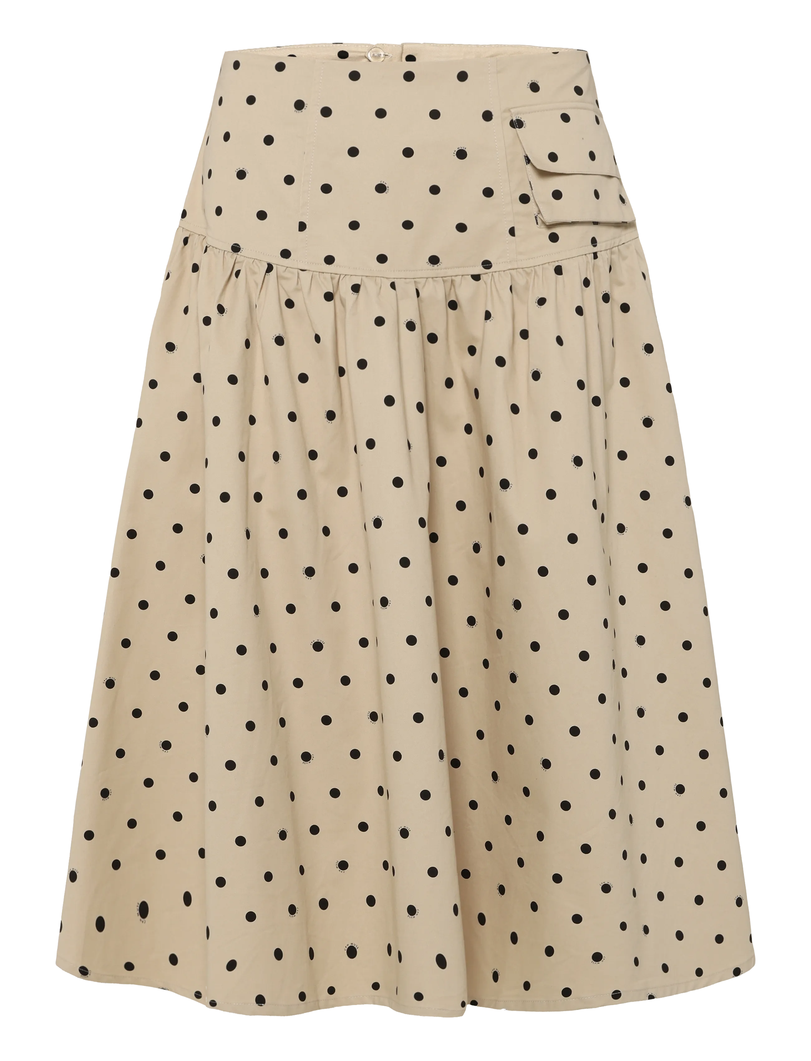 Copenhagen Muse CMDOTTIE-SKIRT - Skirts - ANGORA W. BLACK / cream