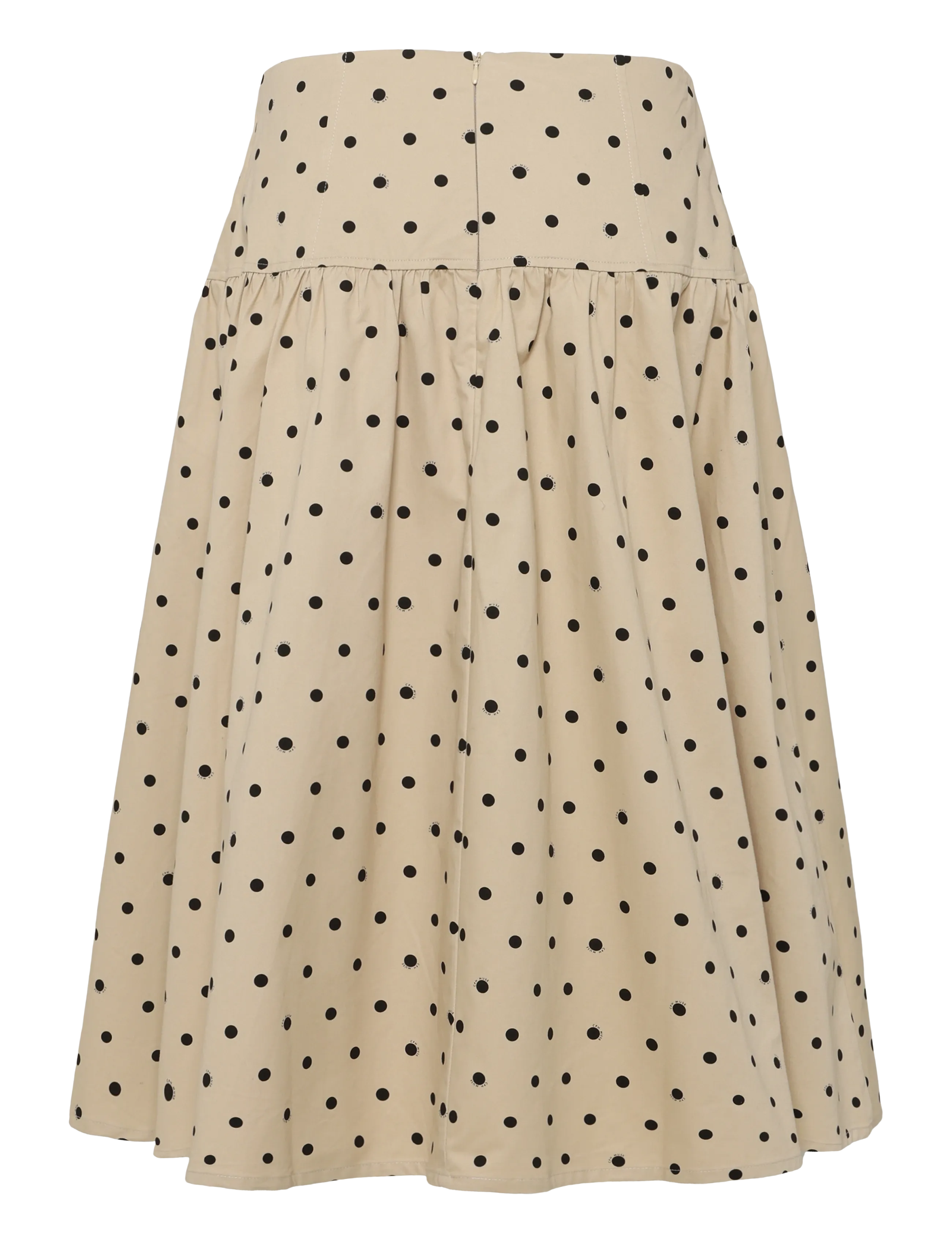 Copenhagen Muse - CMDOTTIE-SKIRT - angora w. black - 1