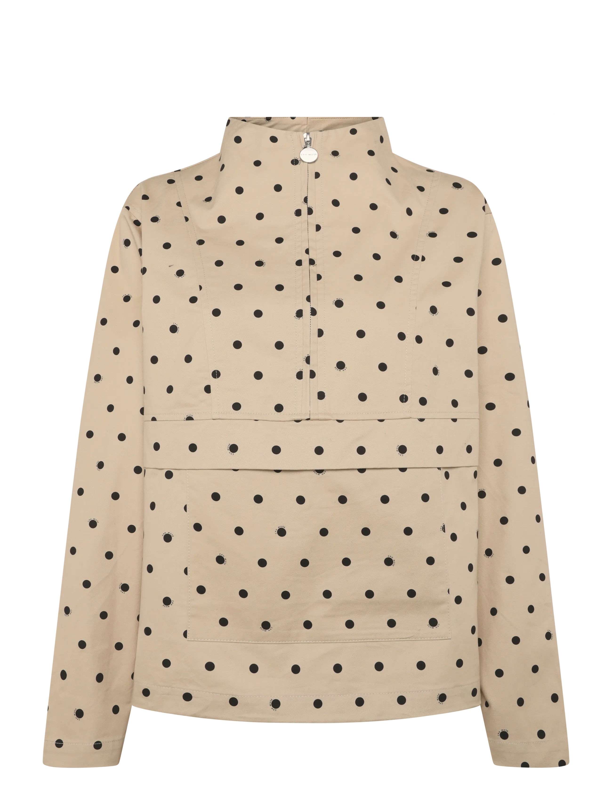 Copenhagen Muse CMDOTTIE-JACKET - Jakas - ANGORA W. BLACK / beige