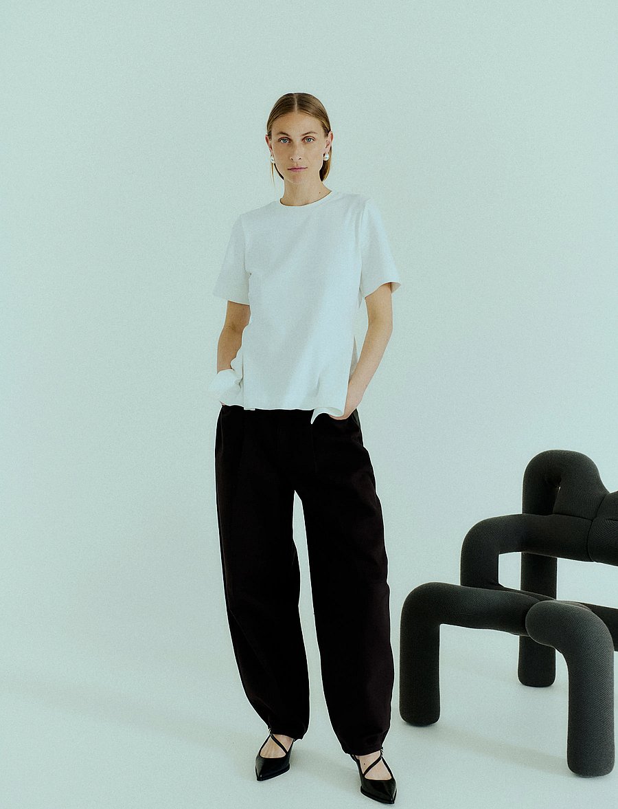Copenhagen Muse - CMANORA-PANTS - barrel jeans - black - 0