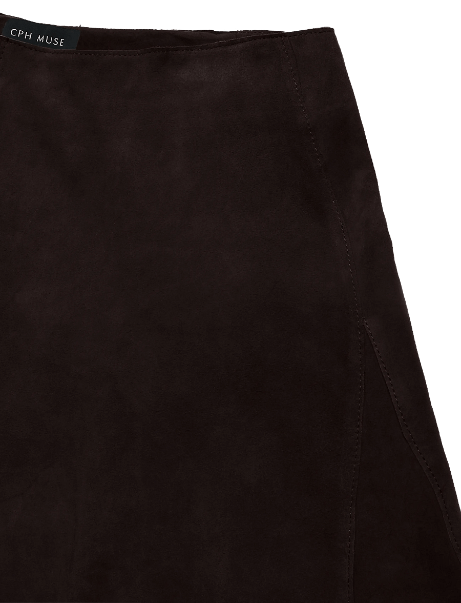 Copenhagen Muse - CMSKILAR-SKIRT - leather skirts - mulch - 4