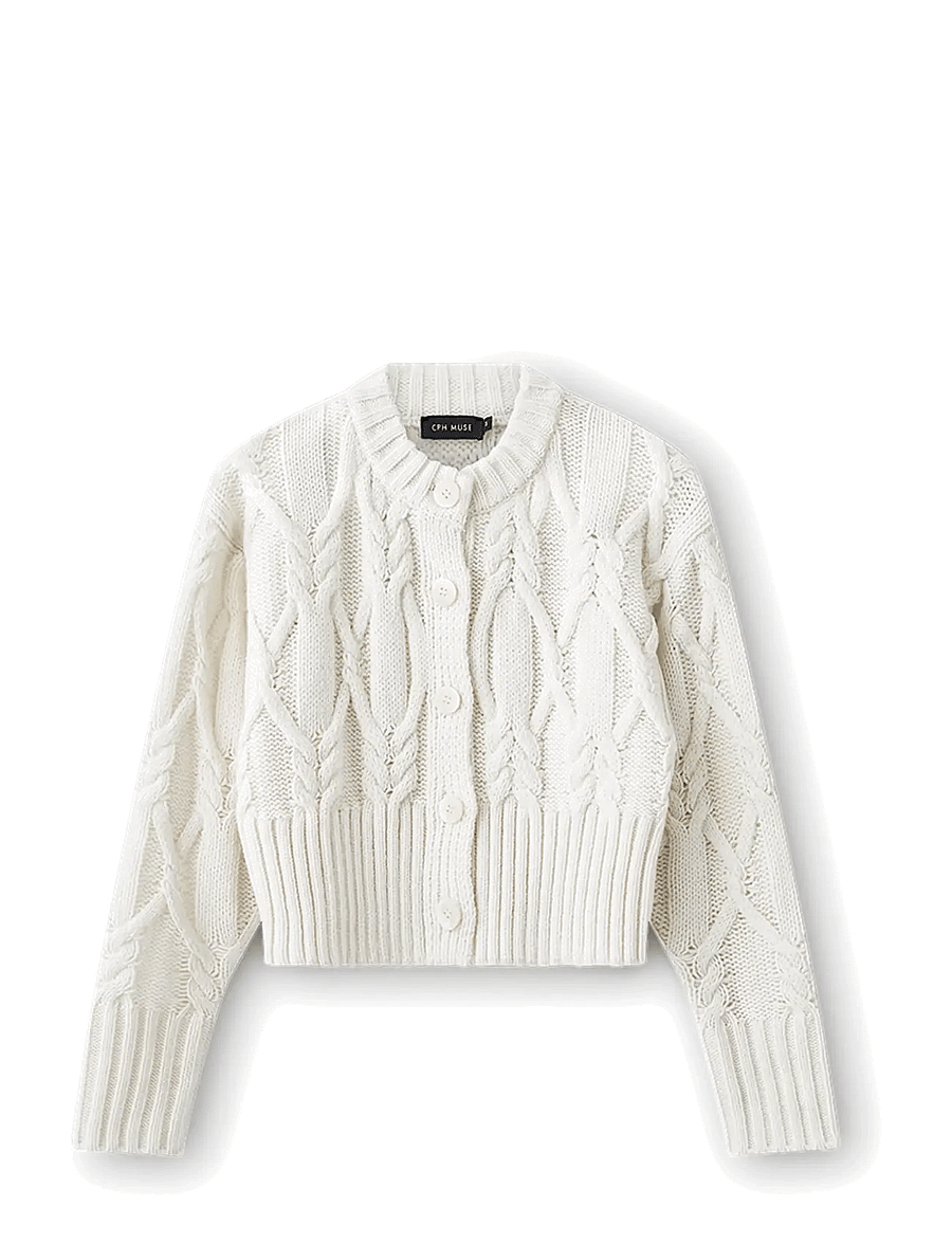 Copenhagen Muse - CMMAGLE-CARDIGAN - strickjacken - jet stream - 0
