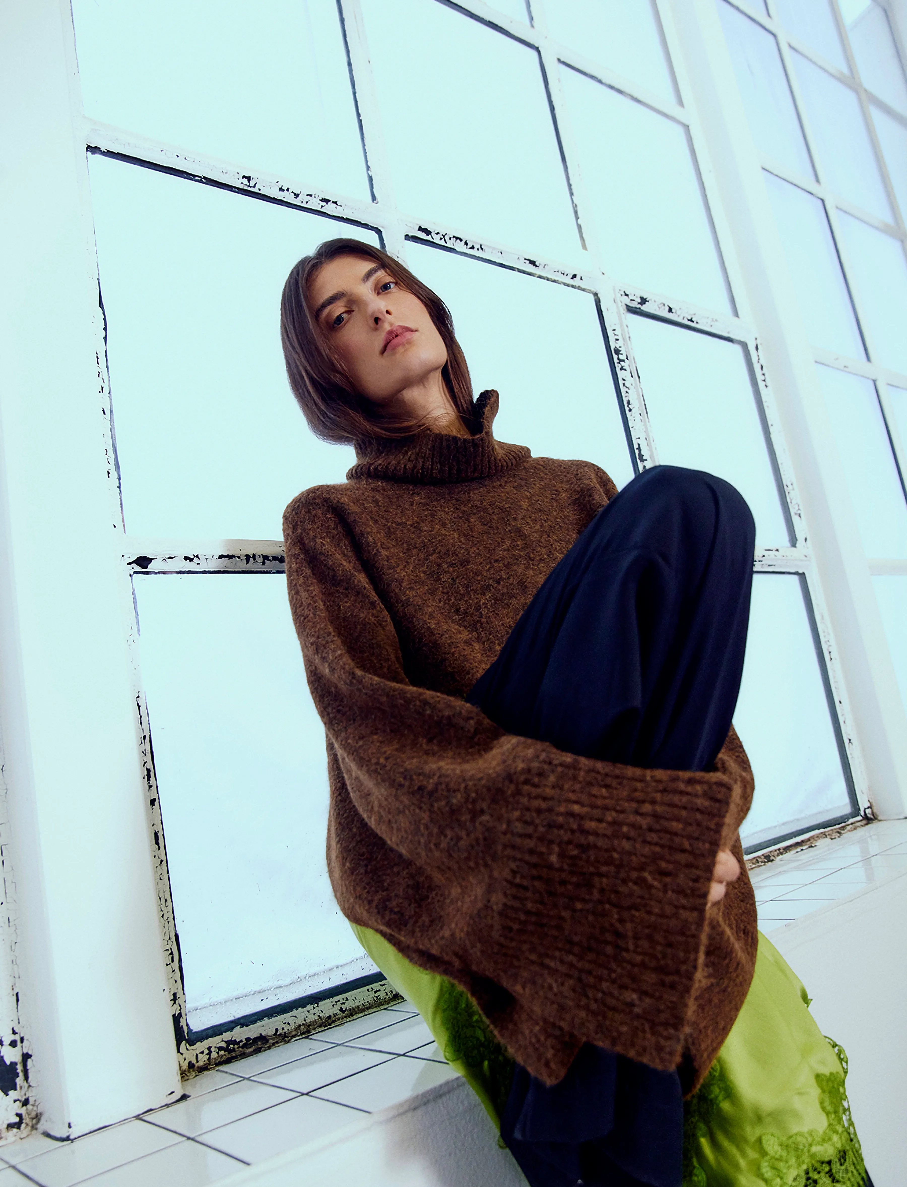 Copenhagen Muse - CMRYLIA-PULLOVER - crop tops - mulch - 4