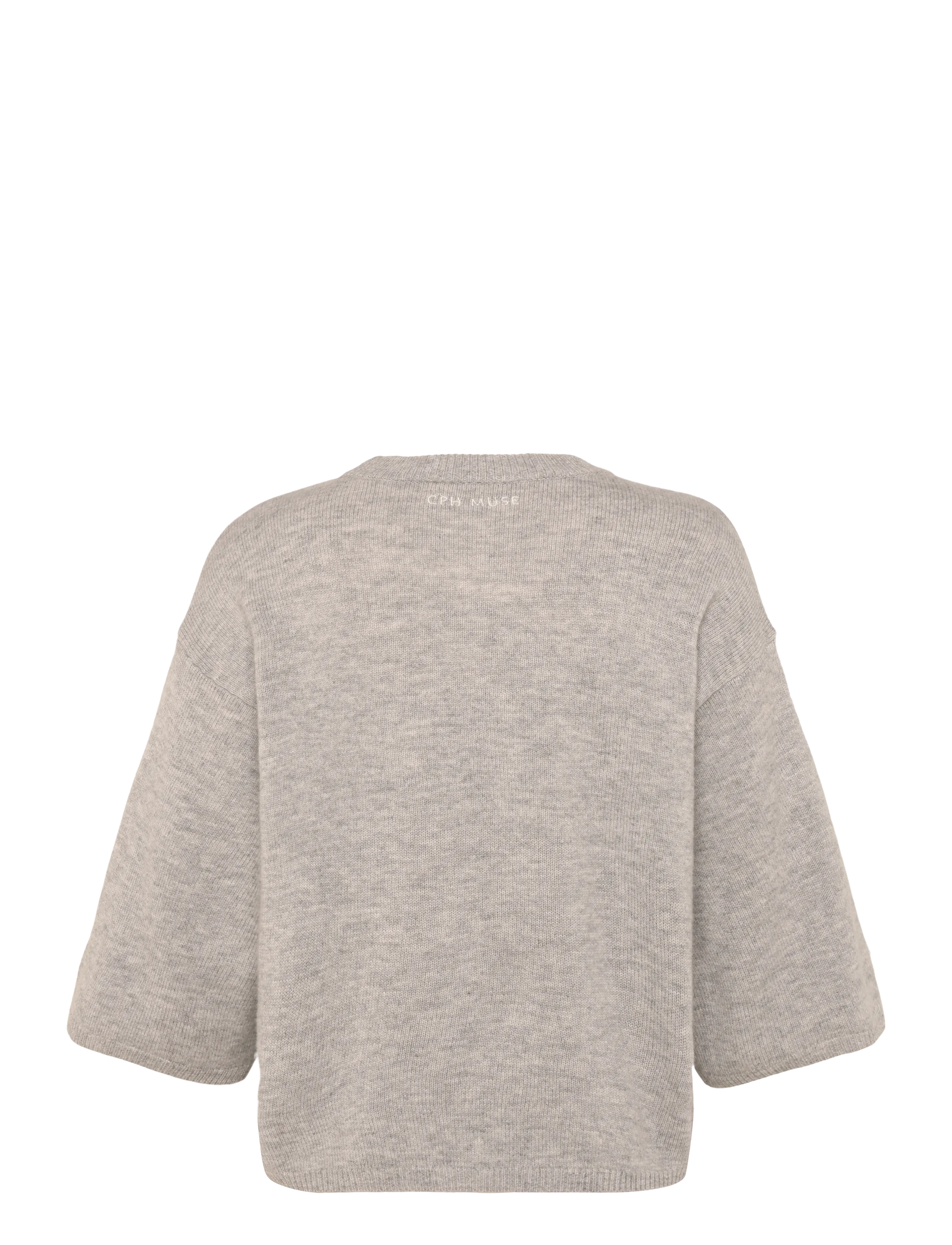 Copenhagen Muse - CMSIENNA-PULLOVER - striktrøjer - high-rise melange - 1