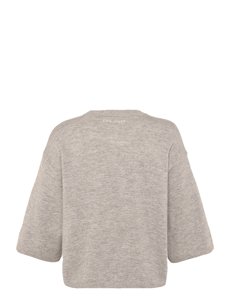 Copenhagen Muse - CMSIENNA-PULLOVER - striktrøjer - high-rise melange - 1