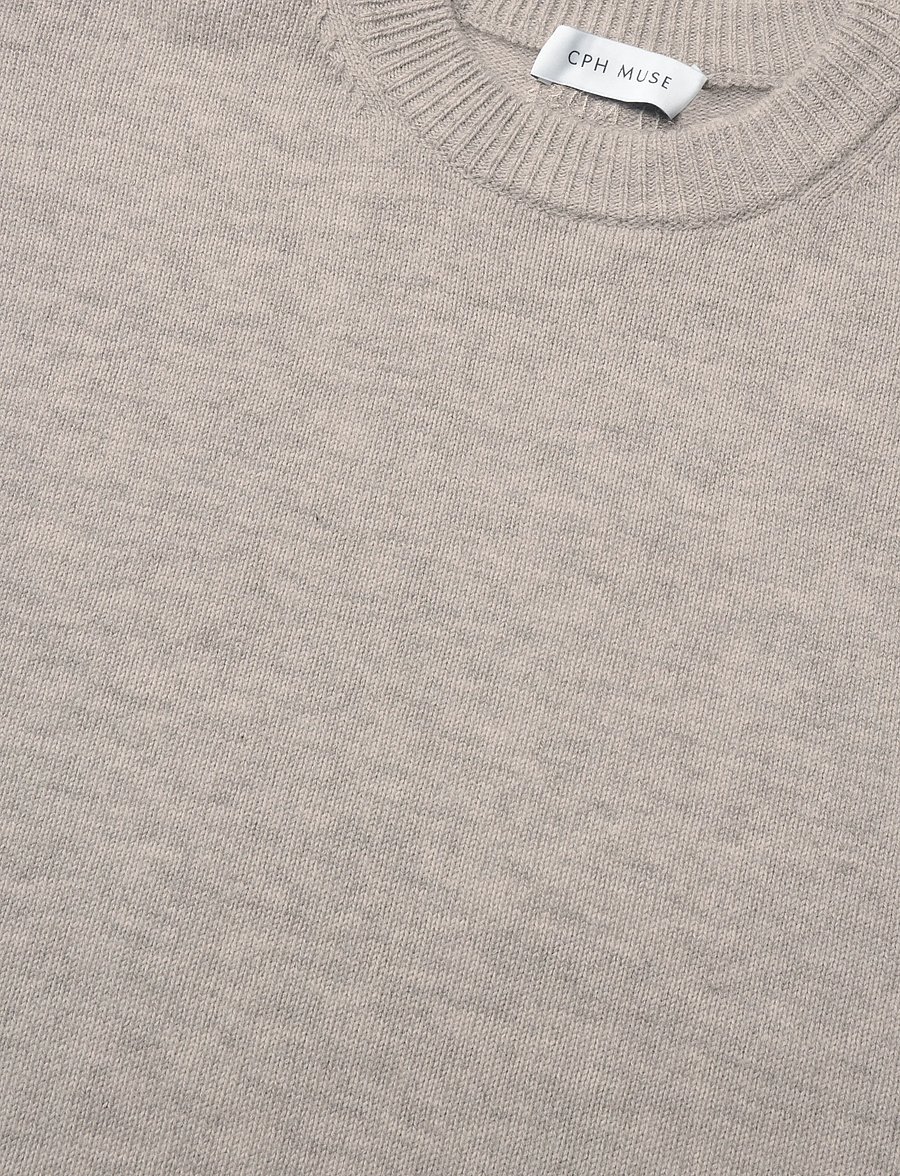 Copenhagen Muse - CMSIENNA-PULLOVER - striktrøjer - high-rise melange - 2