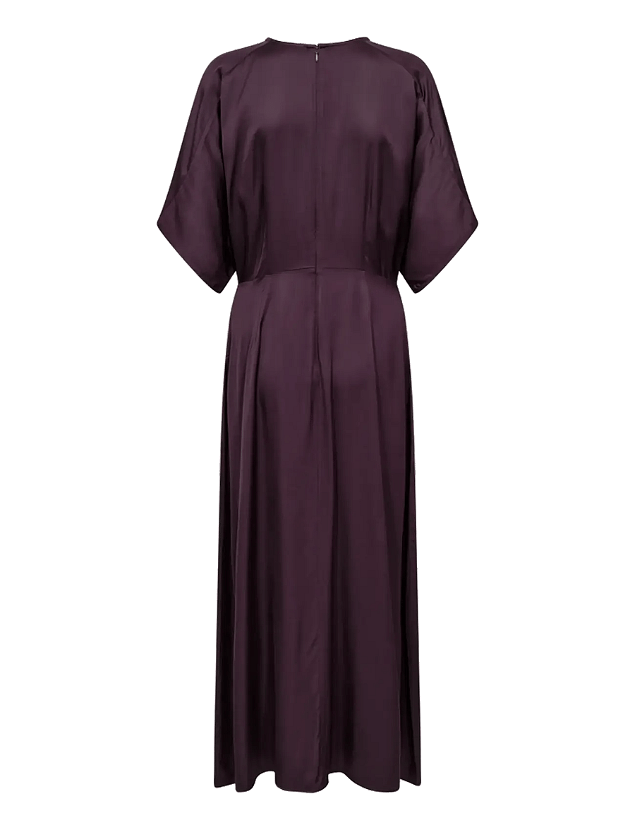 Copenhagen Muse - CMVERA-DRESS - midikleidid - plum perfect 19-3316 - 1