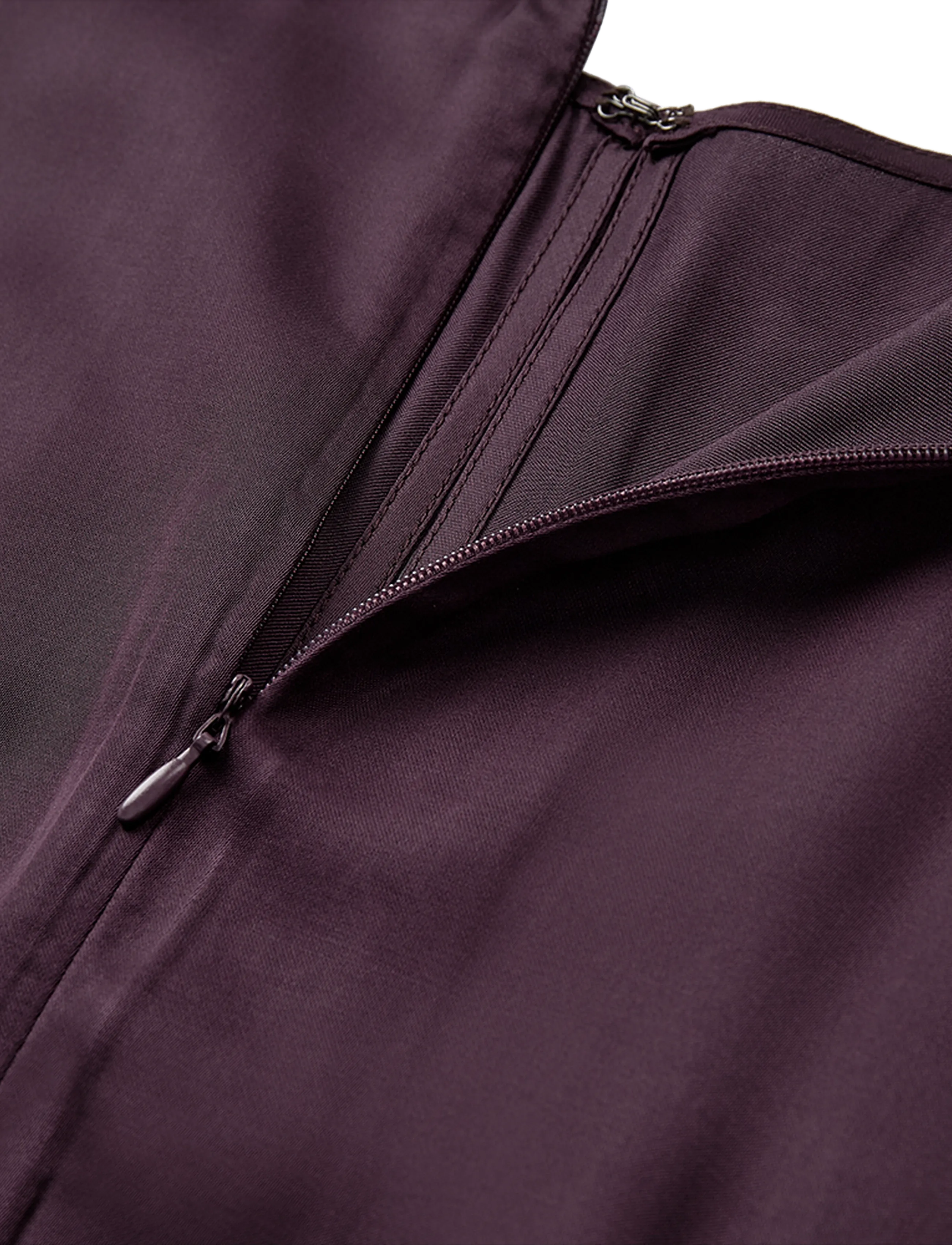 Copenhagen Muse - CMVERA-DRESS - midikleidid - plum perfect 19-3316 - 2