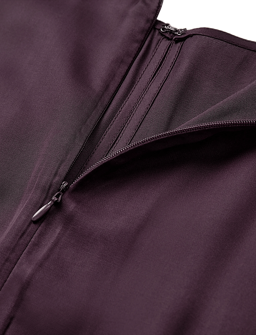 Copenhagen Muse - CMVERA-DRESS - midikleidid - plum perfect 19-3316 - 2