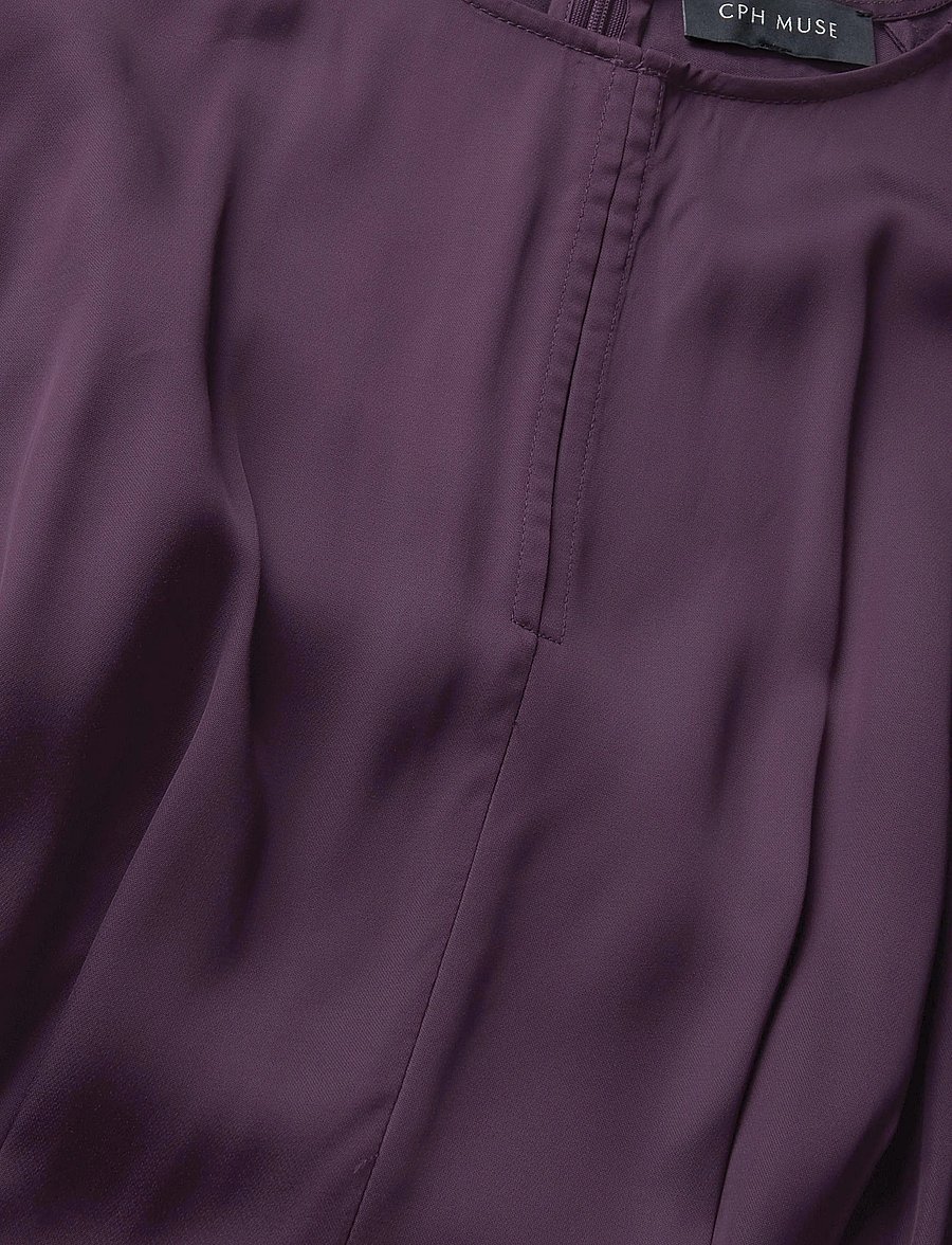 Copenhagen Muse - CMVERA-DRESS - midikleider - plum perfect 19-3316 - 2