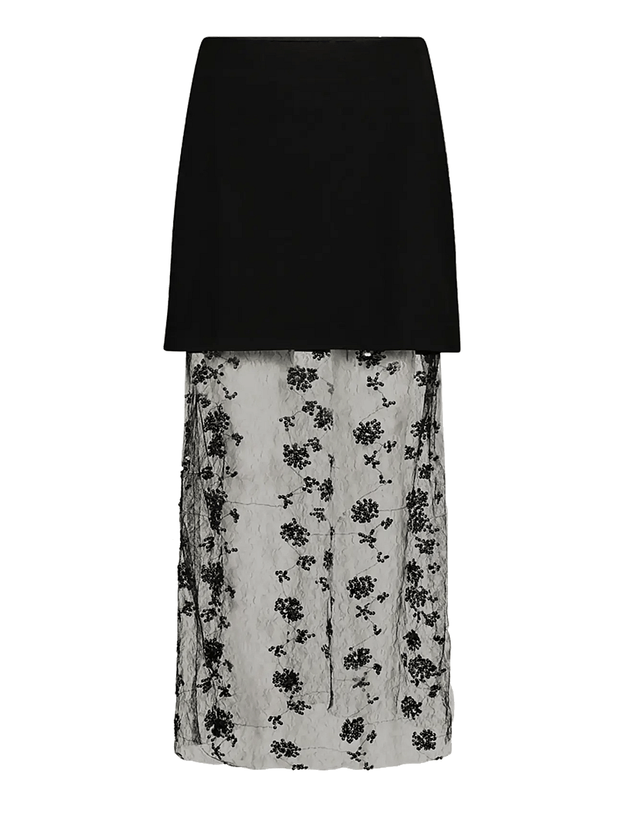 Copenhagen Muse - CMWENJA-SKIRT - pailletten-röcke - black - 0