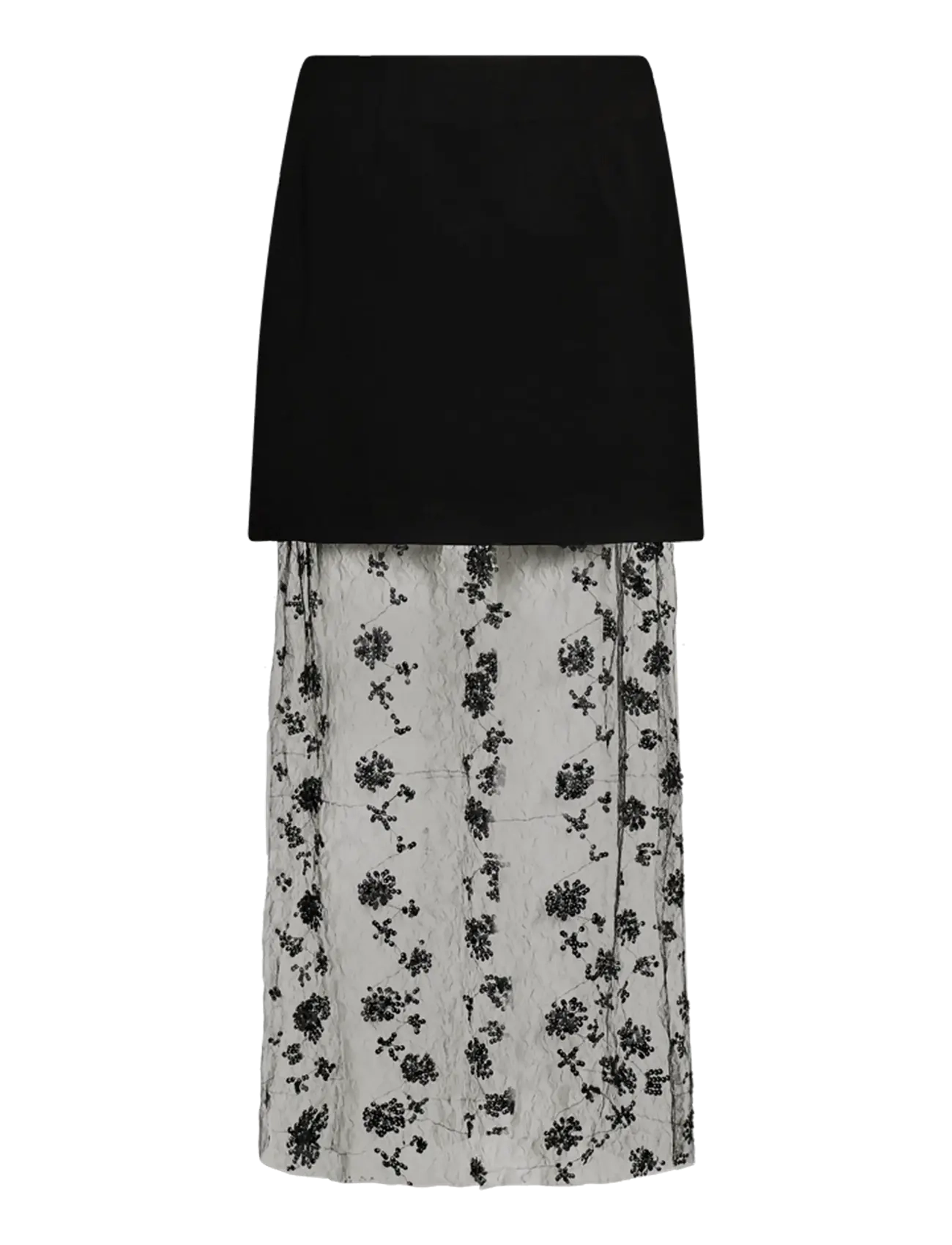 Copenhagen Muse - CMWENJA-SKIRT - pailletten-röcke - black - 1