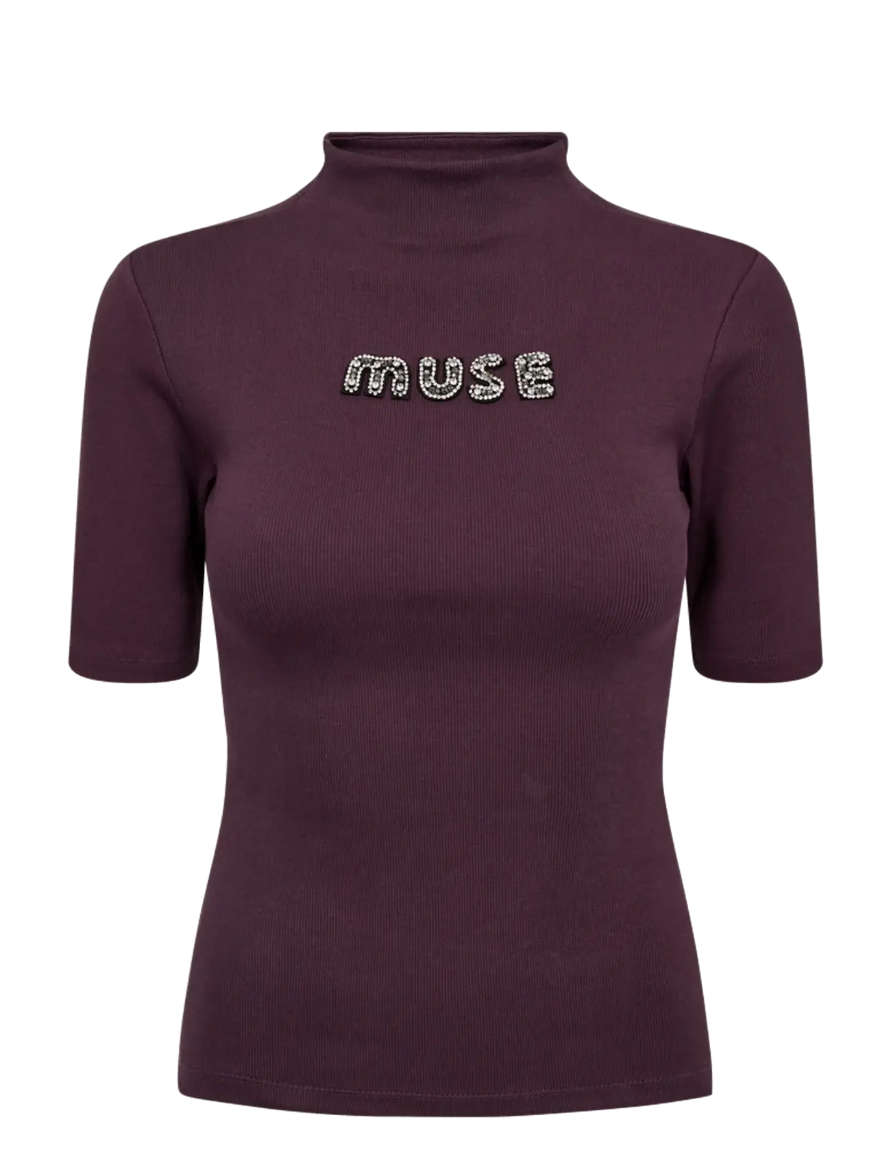 Copenhagen Muse CMSIV-TEE - Cph Muse - PLUM PERFECT 19-3316 / burgundy