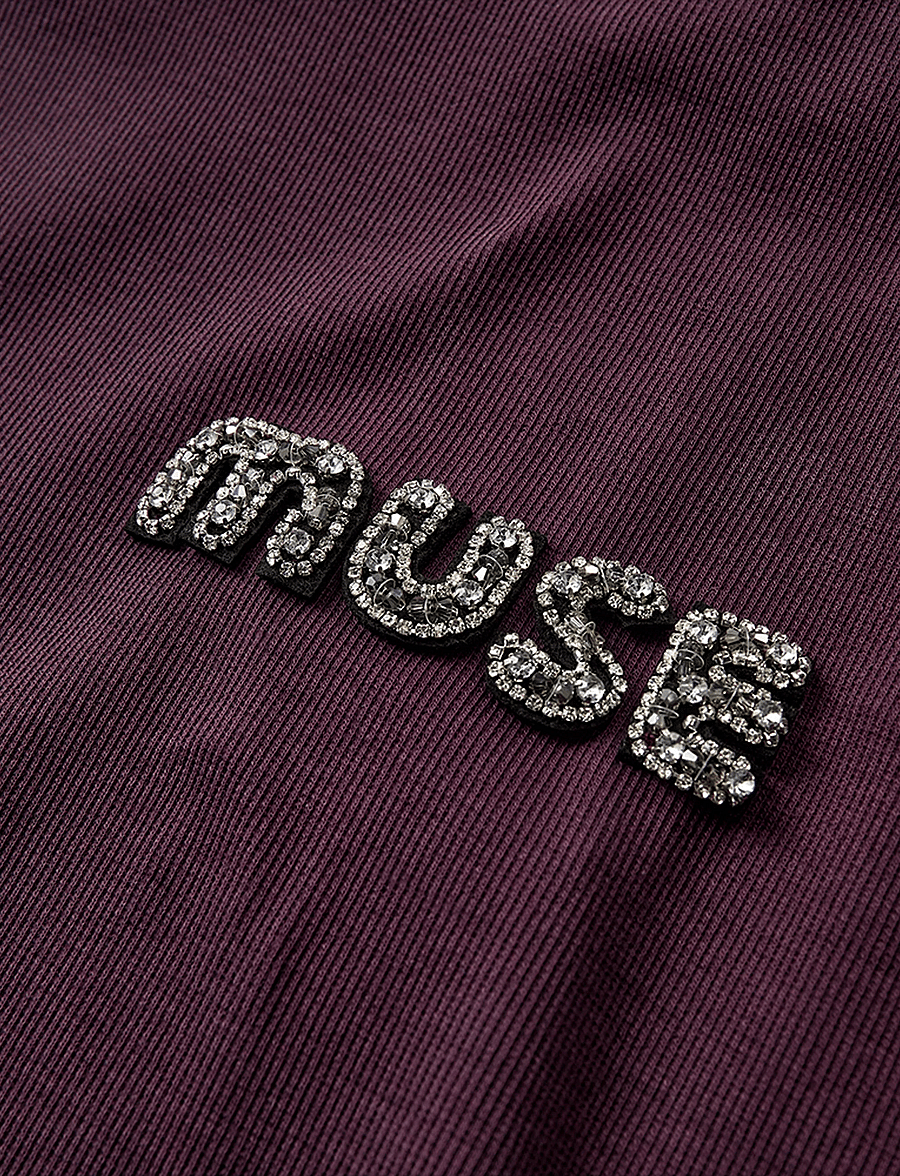 Copenhagen Muse - CMSIV-TEE - rollkragenpullover - plum perfect 19-3316 - 2