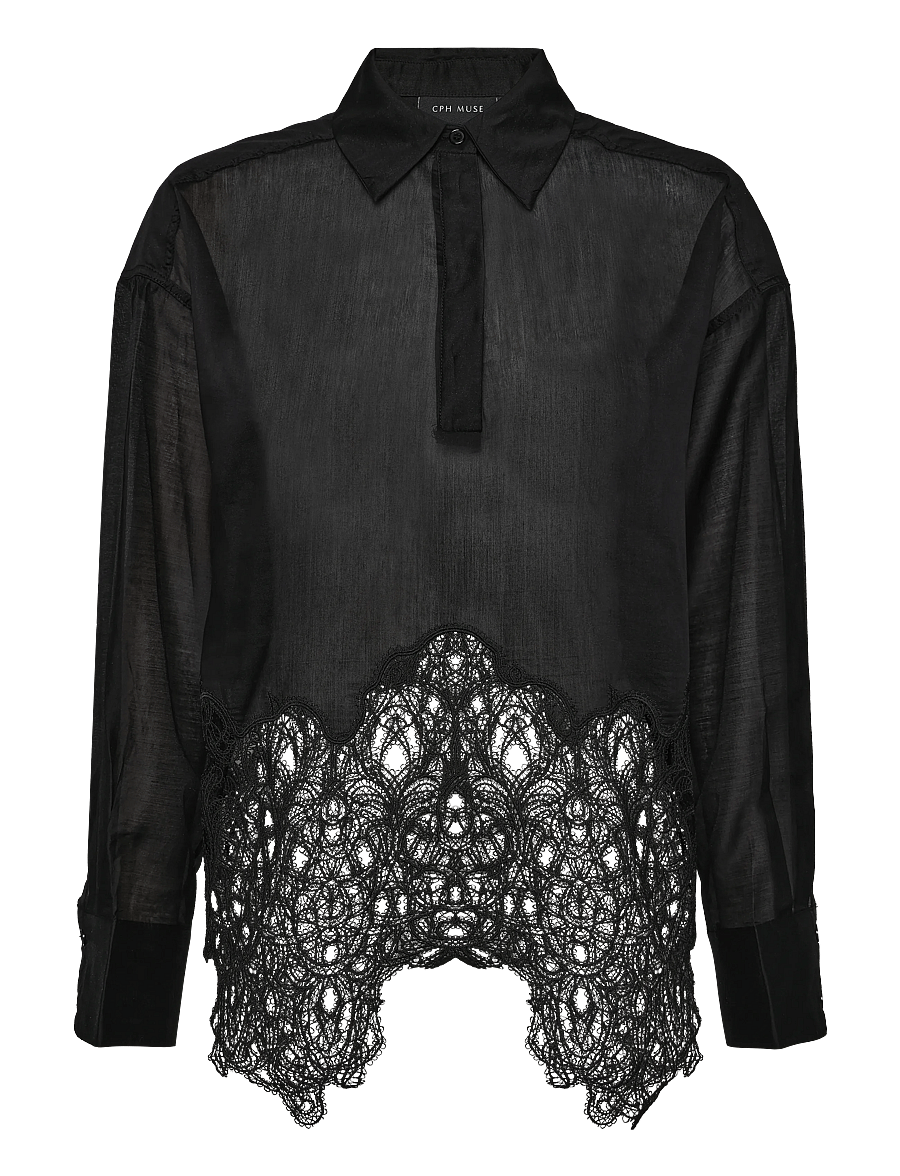 Copenhagen Muse - CMDOLLY-SHIRT - black - 1